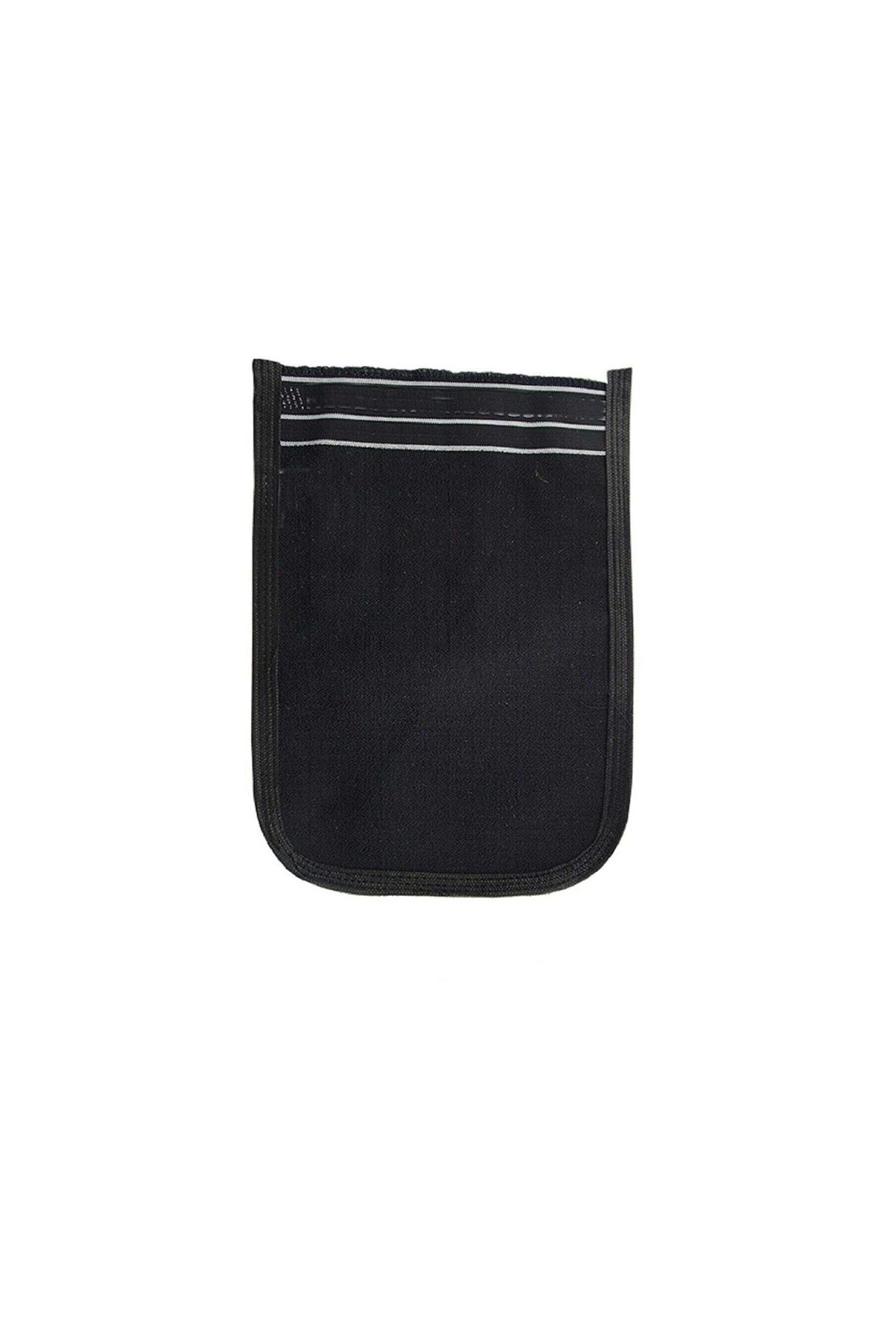 maarketim Osmanlı Kalın Siyah Banyo Hamam Kesesi 25x17 Cm