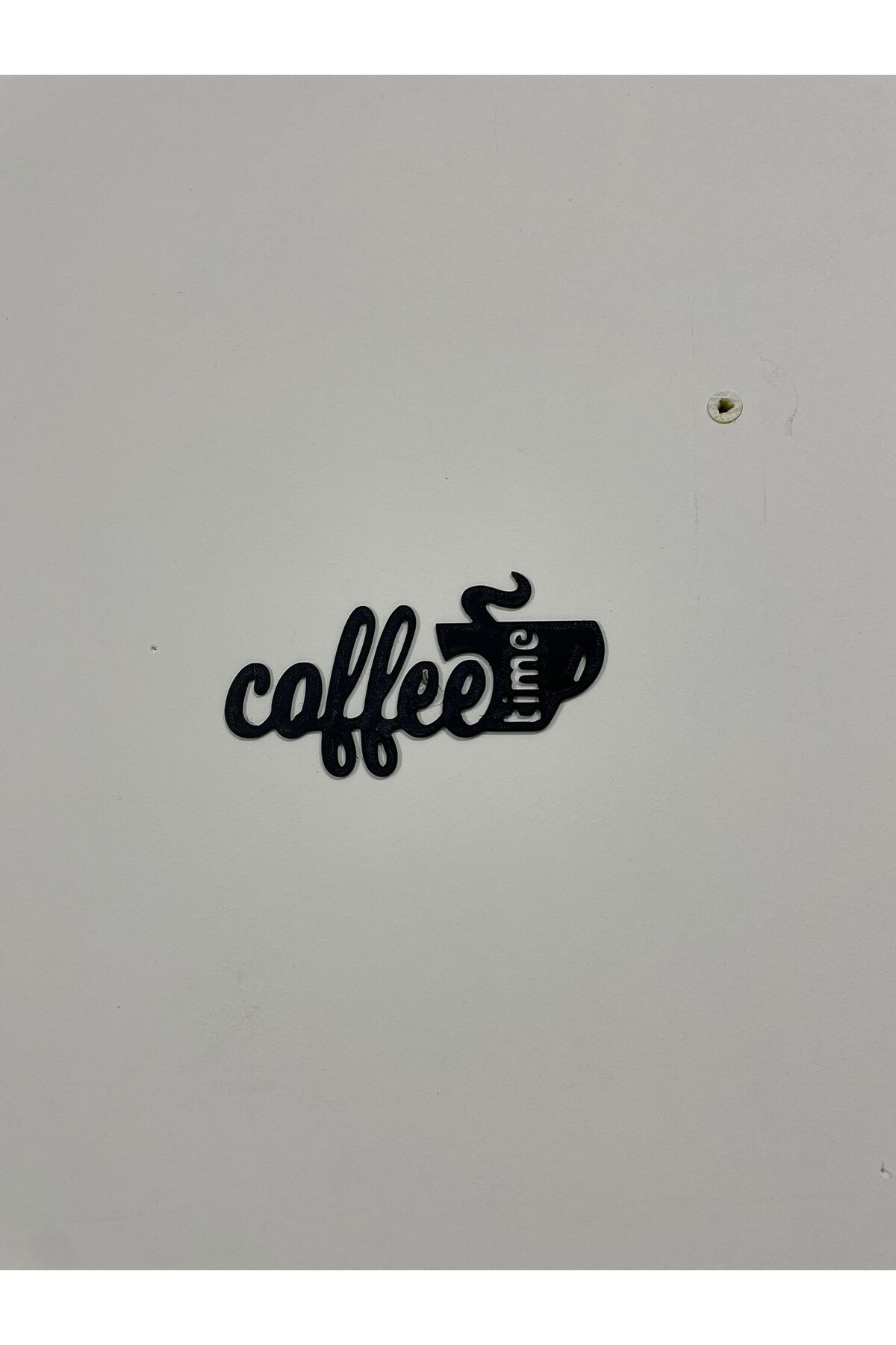 3dmakers COFFEE Yazılı Mutfak Duvar Dekoru – 3D Baskı Plastik Tasarım