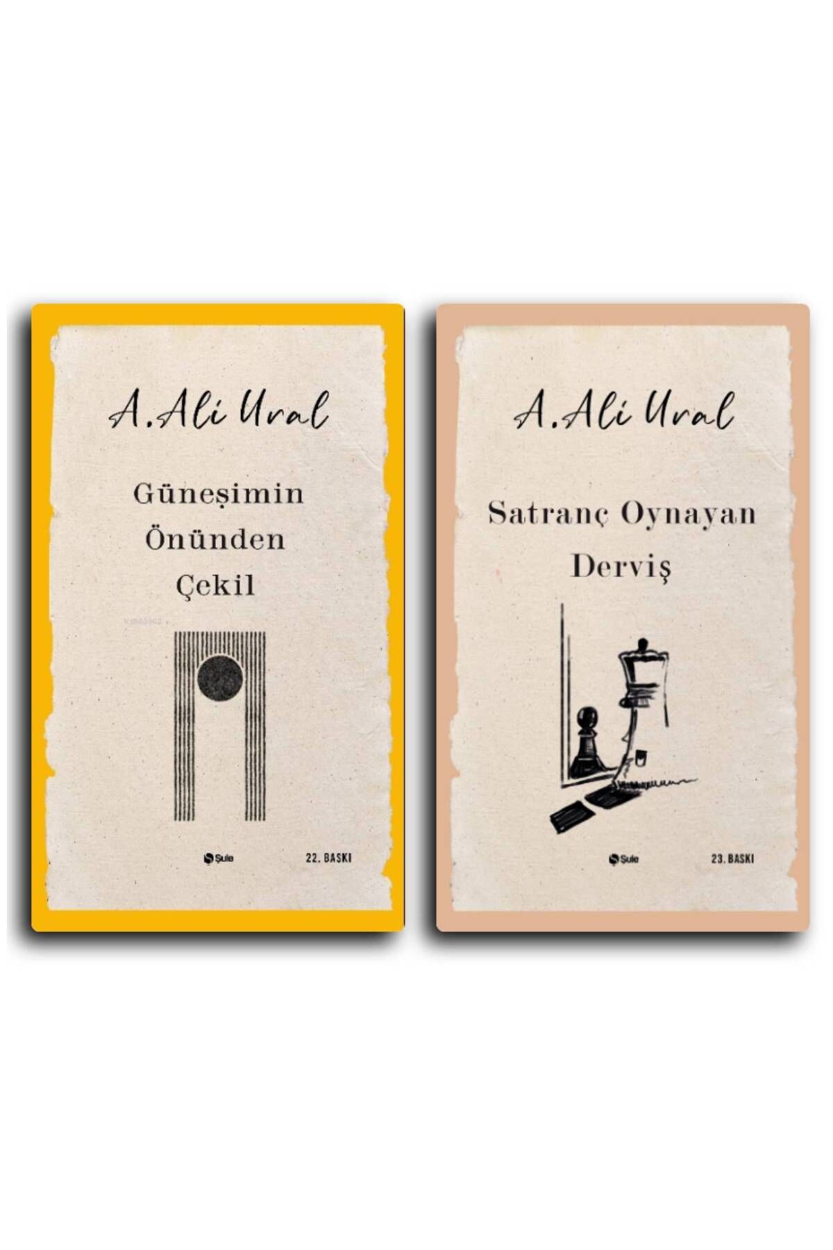 Şule Yayınları Ali Ural Deneme (Güneşimin Önünden Çekil - Satranç Oynayan Derviş)