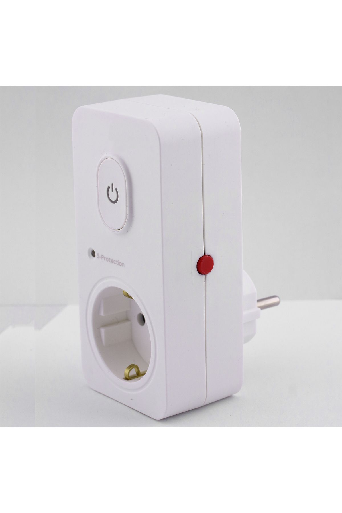 Badem10-Switched Current & Surge Protected Single Socket Child Proof Plug with On/Off Button 720 Joule Ip20 7