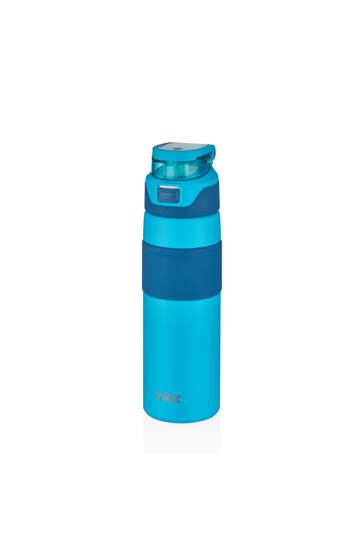 DEKORANLA Turkuaz 600ml Paslanmaz Çelik Termos, 6 Saat Sıcak/Soğuk, Çift Yalıtımlı