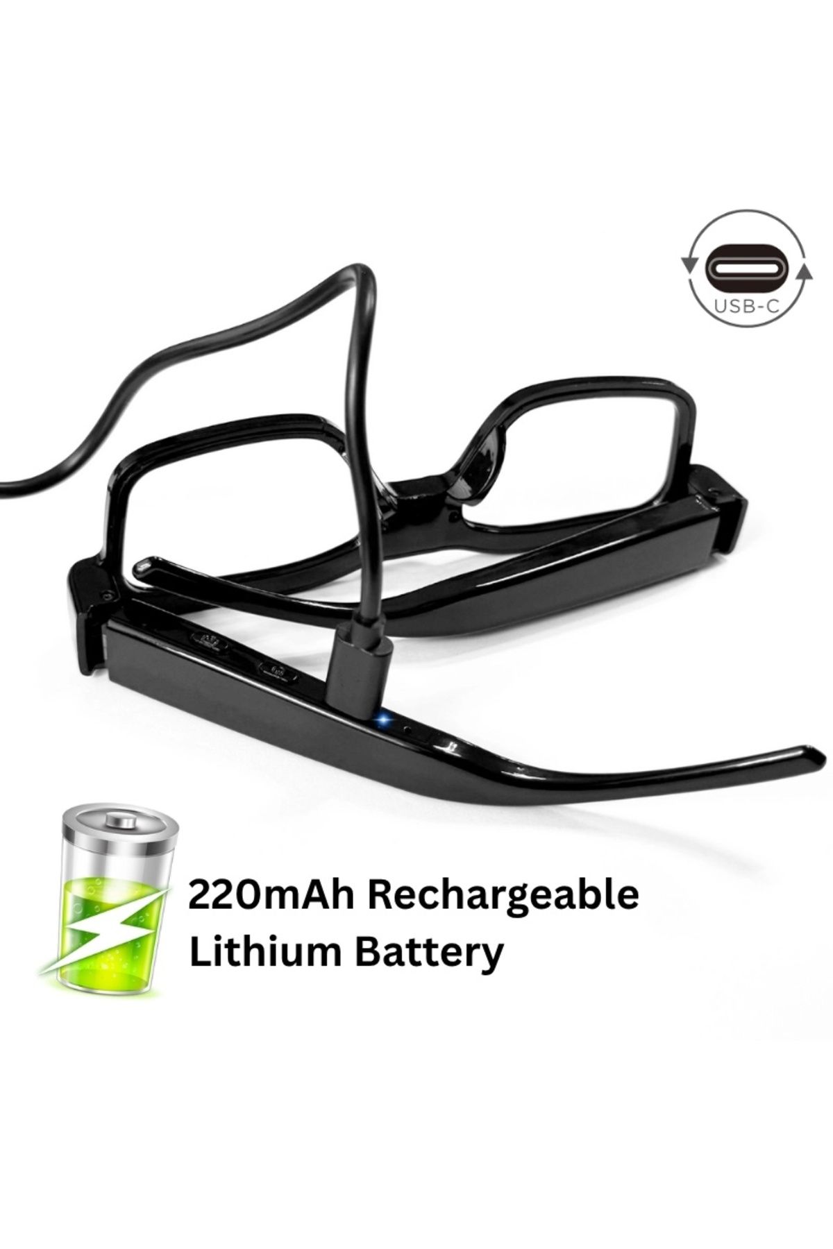 iUni-Ochelari cu cameră mini iUni G7, Full HD, vedere nocturnă, suport pentru card MicroSD 6