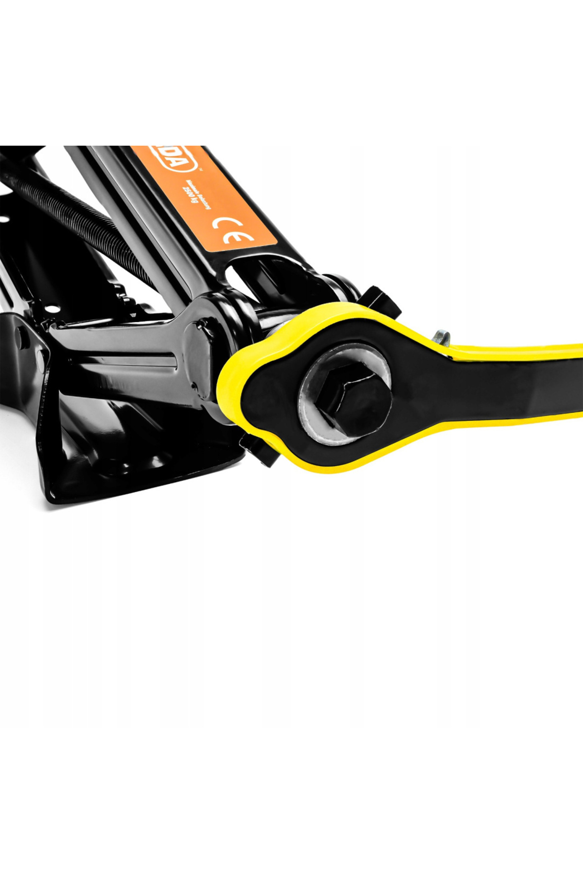 ORYX-Set trapezoidal jack 2 tons with ratchet, telescopic key, and case SN4550 2