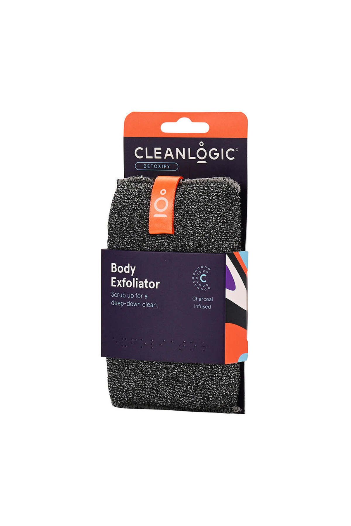 Cleanlogic-Body Exfoliating Sponge, Detoxify, Cleanlogic, 1 pc 3