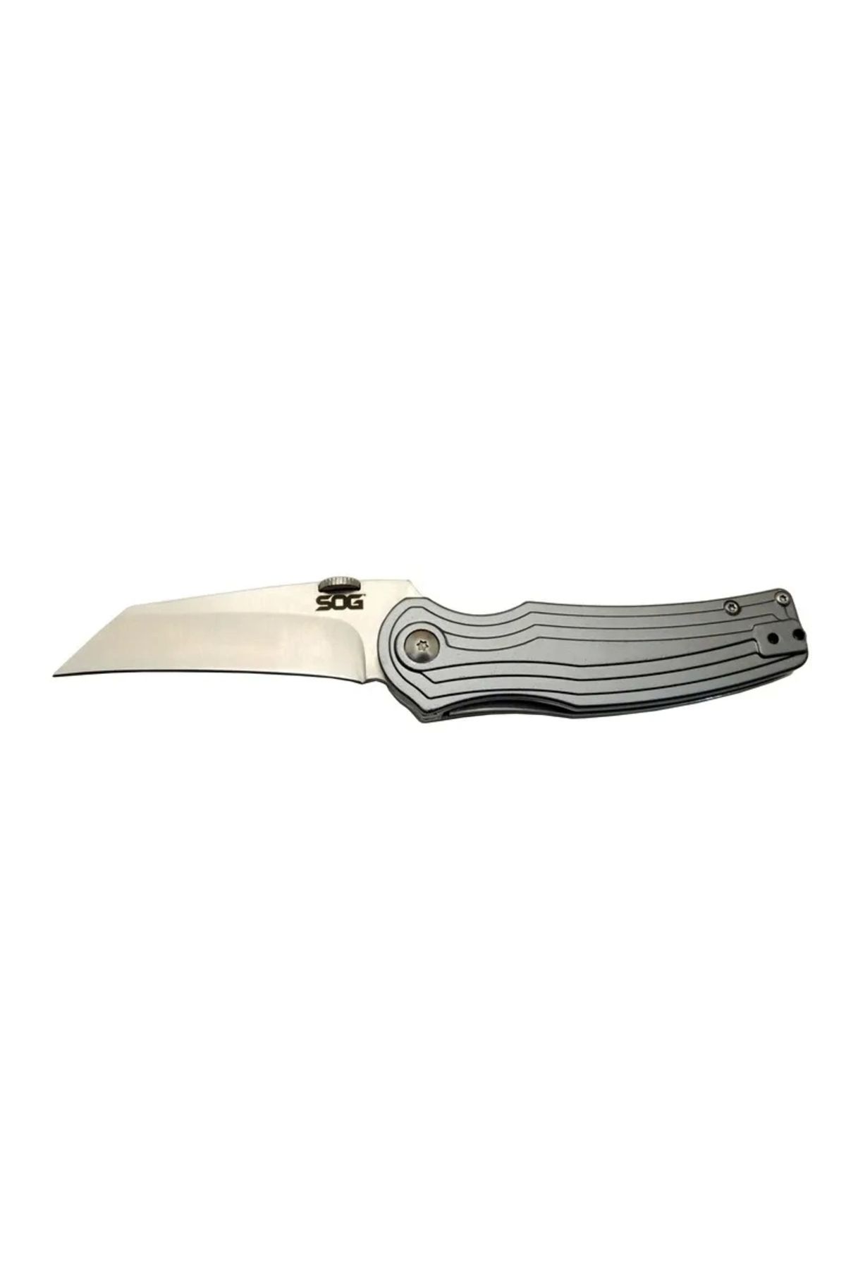 shopwave Pinkerton 0689 Gri Kamp Çakı 18cm - Yarı Otomatik, Kemerlikli, Kutulu