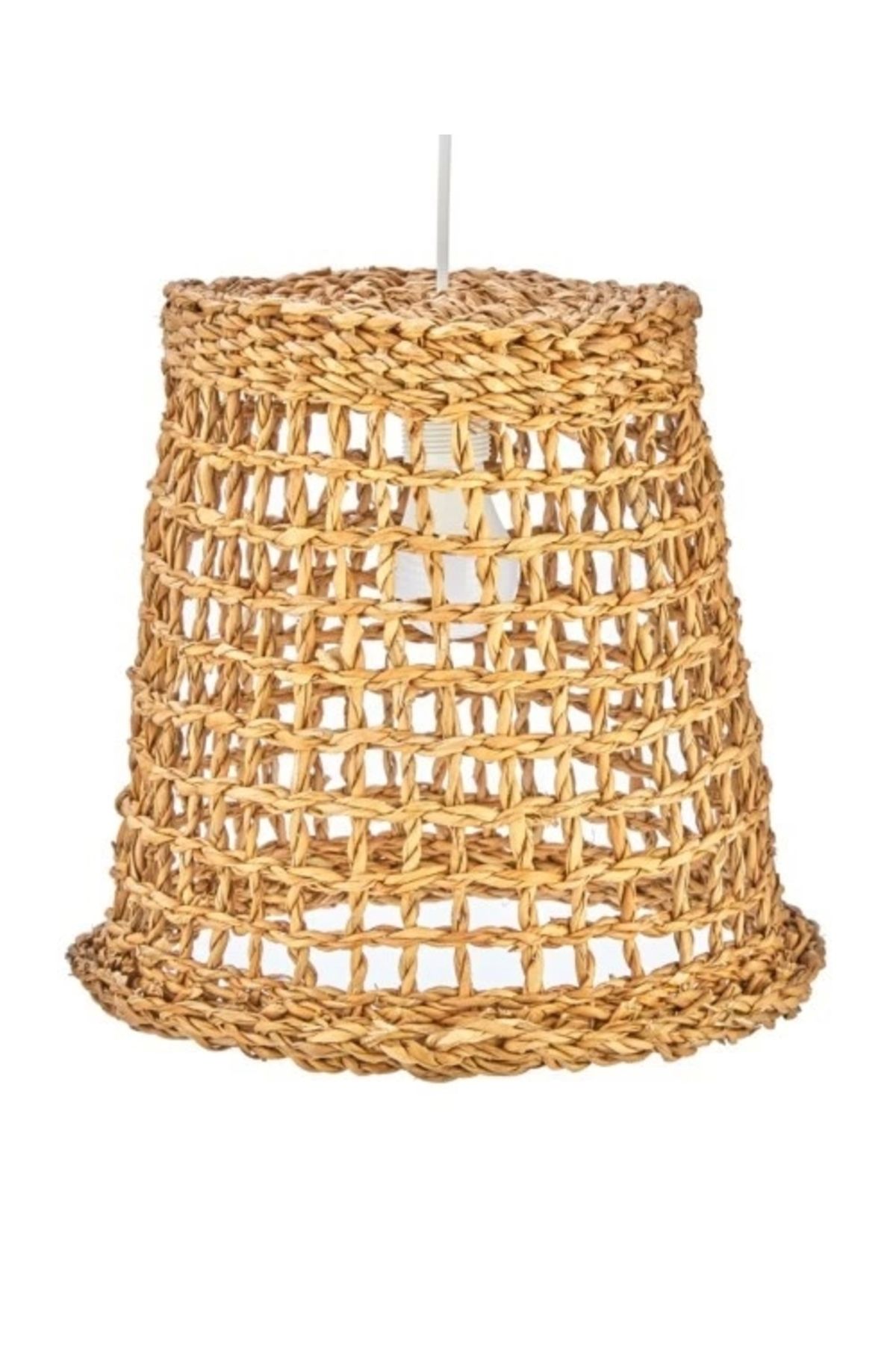 Evistro Dekoratif Hasır Avize Natural 35cmx33cm