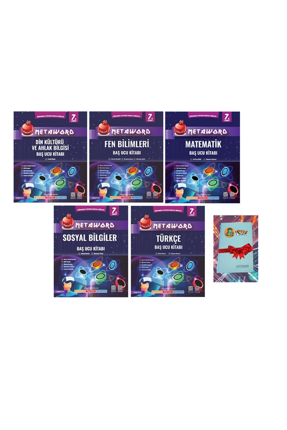 Nartest Yayınları 7. Sınıf Metaword FULL SETTT ( NOT DEFTERİ HEDİYE)