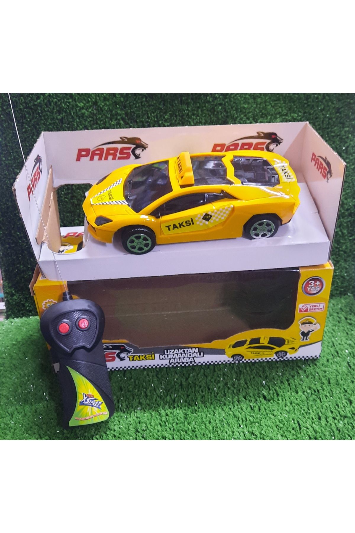 TOYSTAR Uzaktan Kumandalı Taksi 2 Fonksiyonlu 19 cm Pars