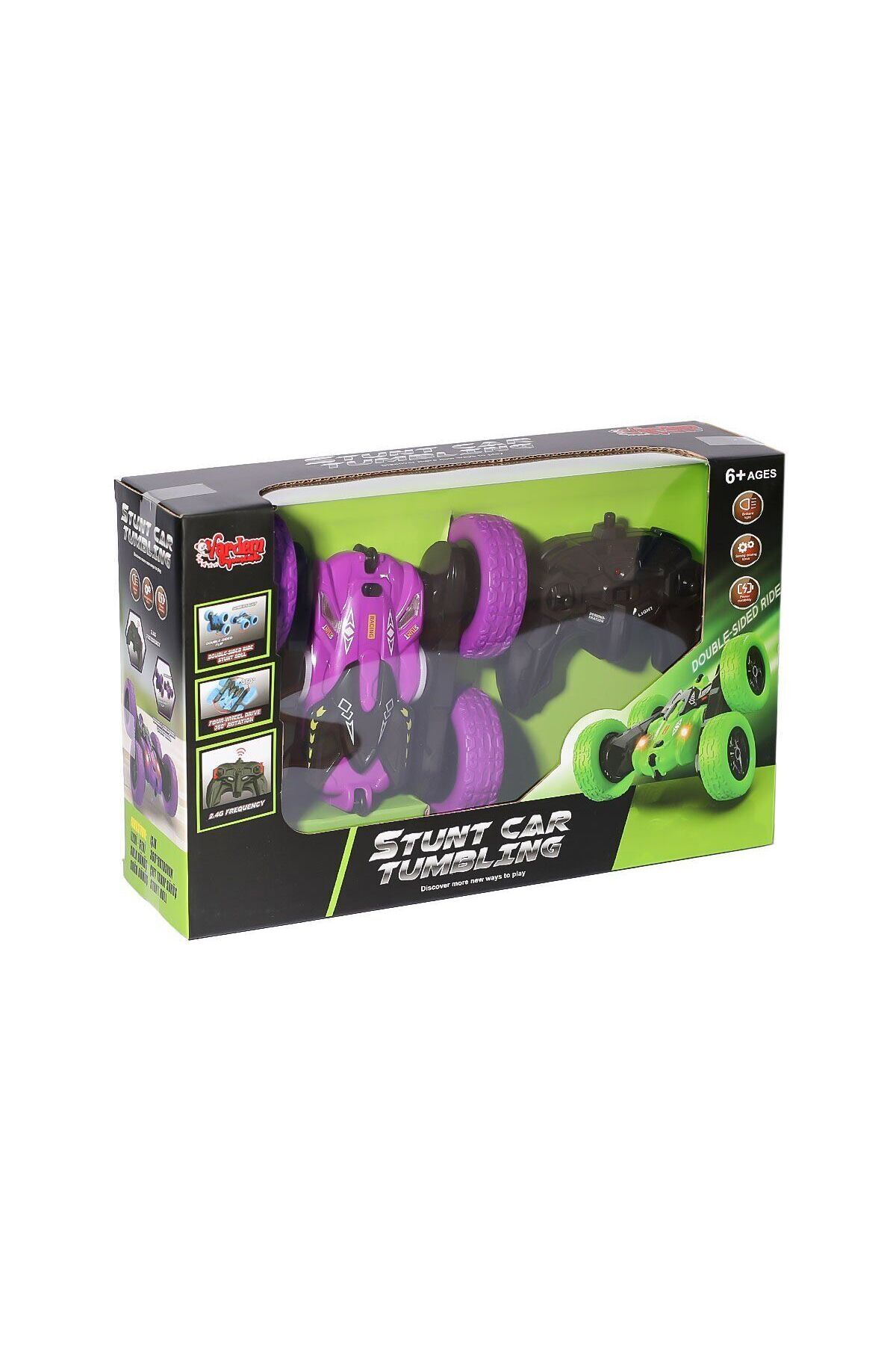 Easy Tedarik HG4-04 Kumandalı Şarjlı 4 Teker Akrobat 2.4G -Vardem