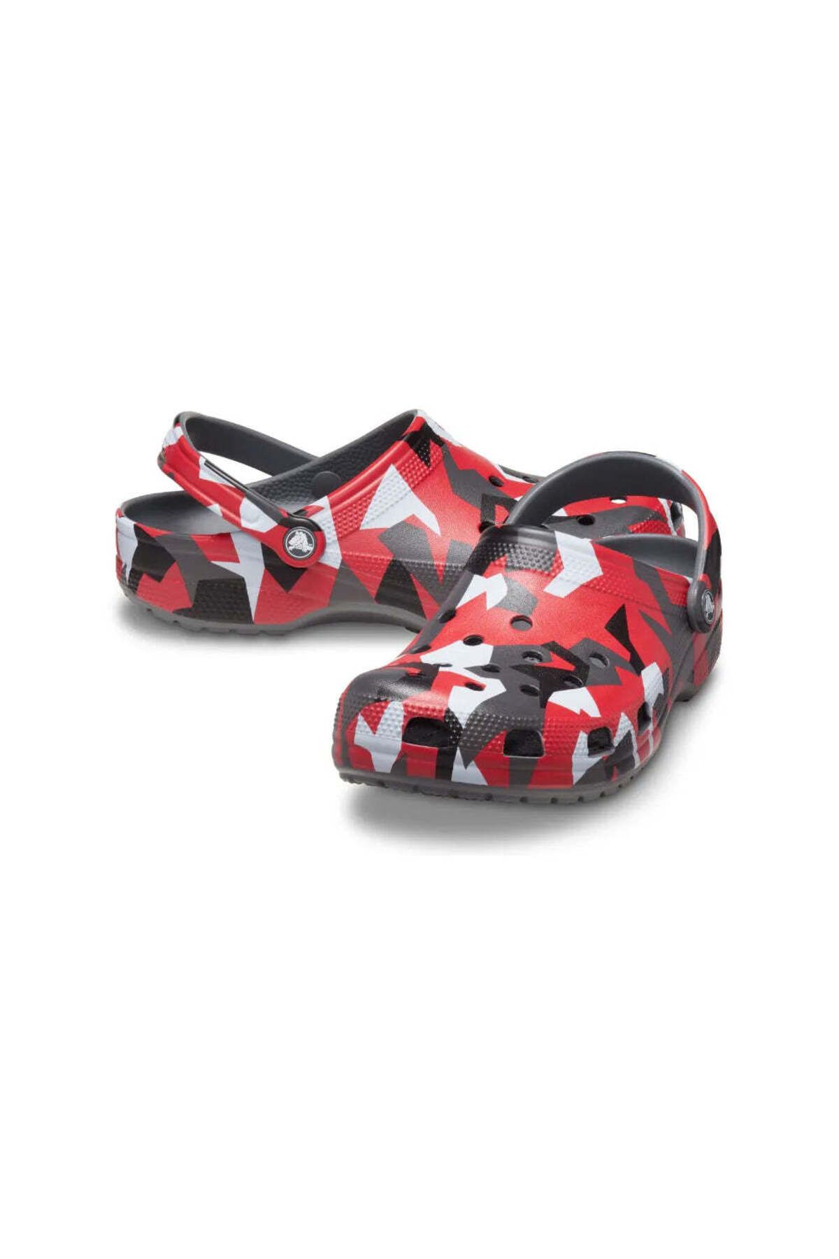 Crocs-Gray Geo Camo Clog 3