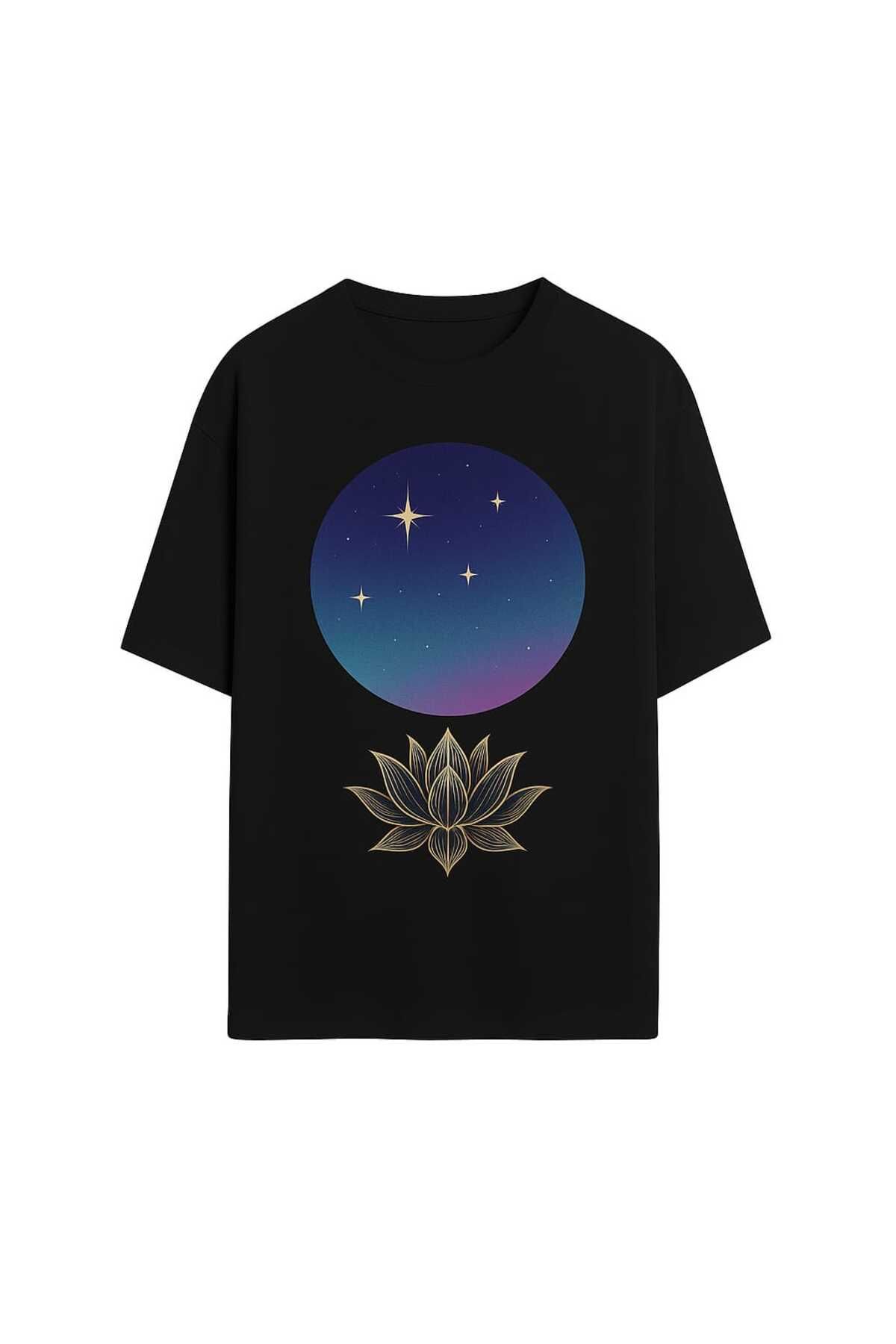 MAGORS GraffTee Unisex %100 Organik Pamuk Relaxed Fit Yuvarlak Yakalı Baskılı T-shirt