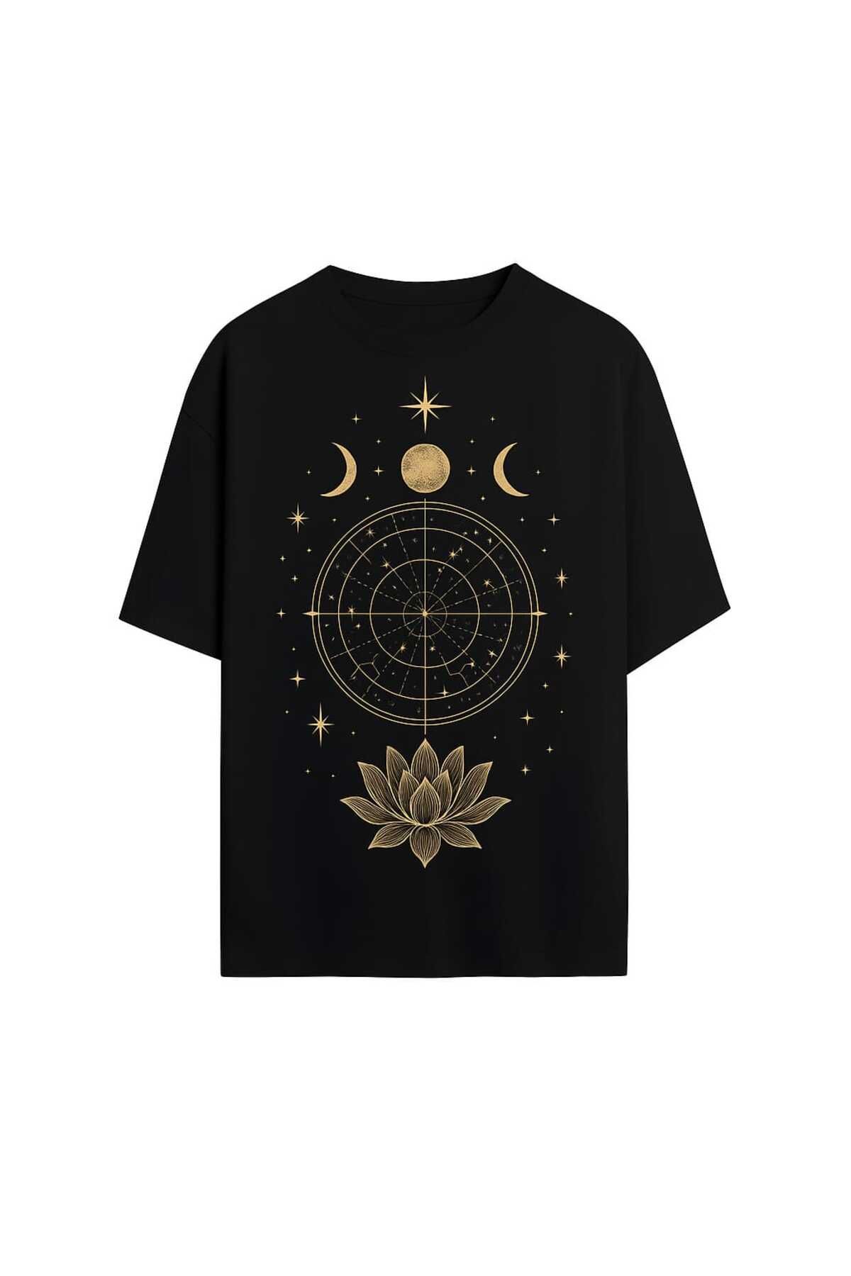 MAGORS GraffTee Unisex %100 Organik Pamuk Relaxed Fit Yuvarlak Yakalı Baskılı T-shirt