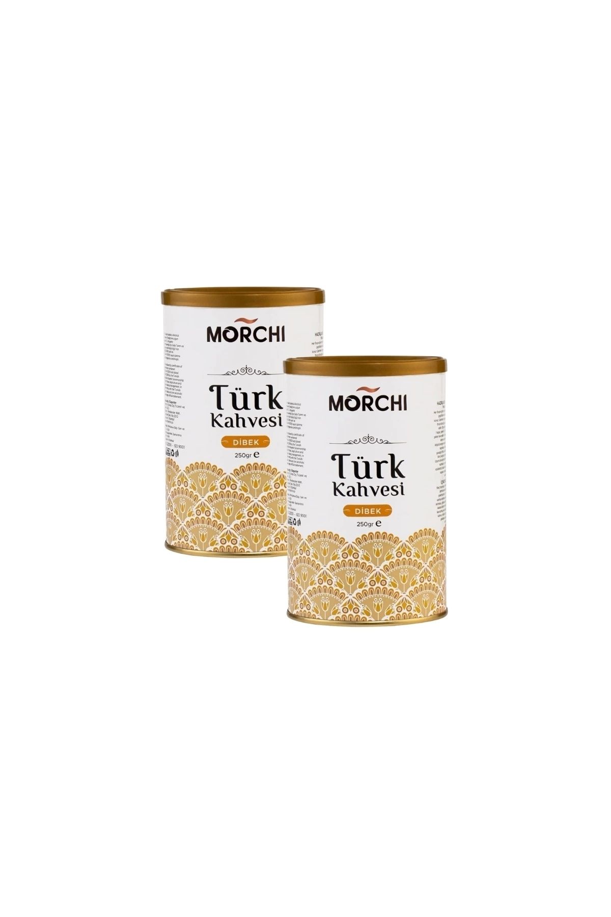MORCHI Dibek Turk Kahvesi 250 gr Teneke 2 Adet