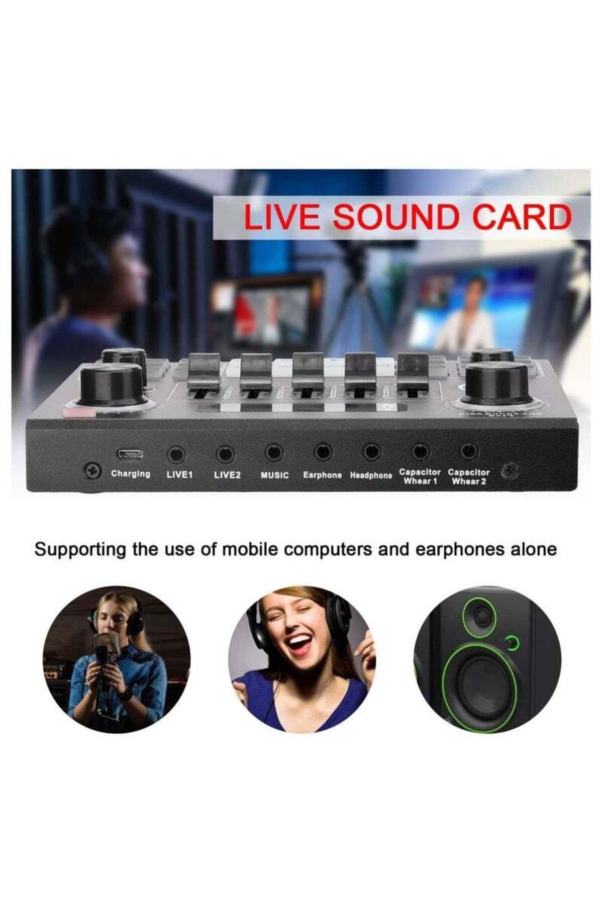 COOYA-USB Condenser Microphone Kit for Clear Recording & Streaming 7