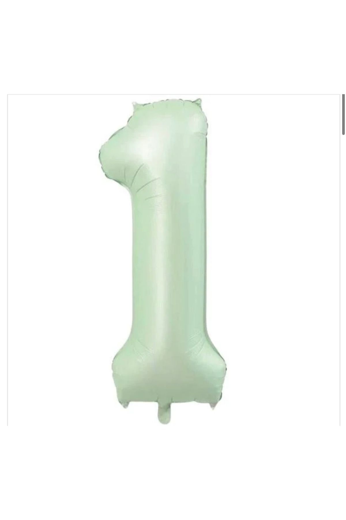 Deniz Party Store 1 Yaş Retro Yeşil 36 - 40 Cm Folyo Balon