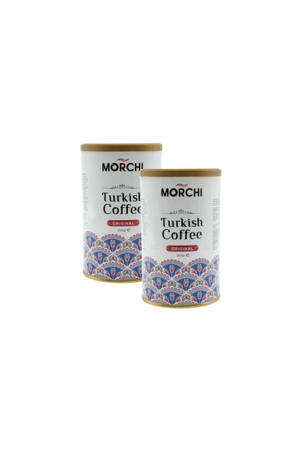 MORCHI Orıjınal Turk Kahvesi 250 gr Teneke 2 Adet