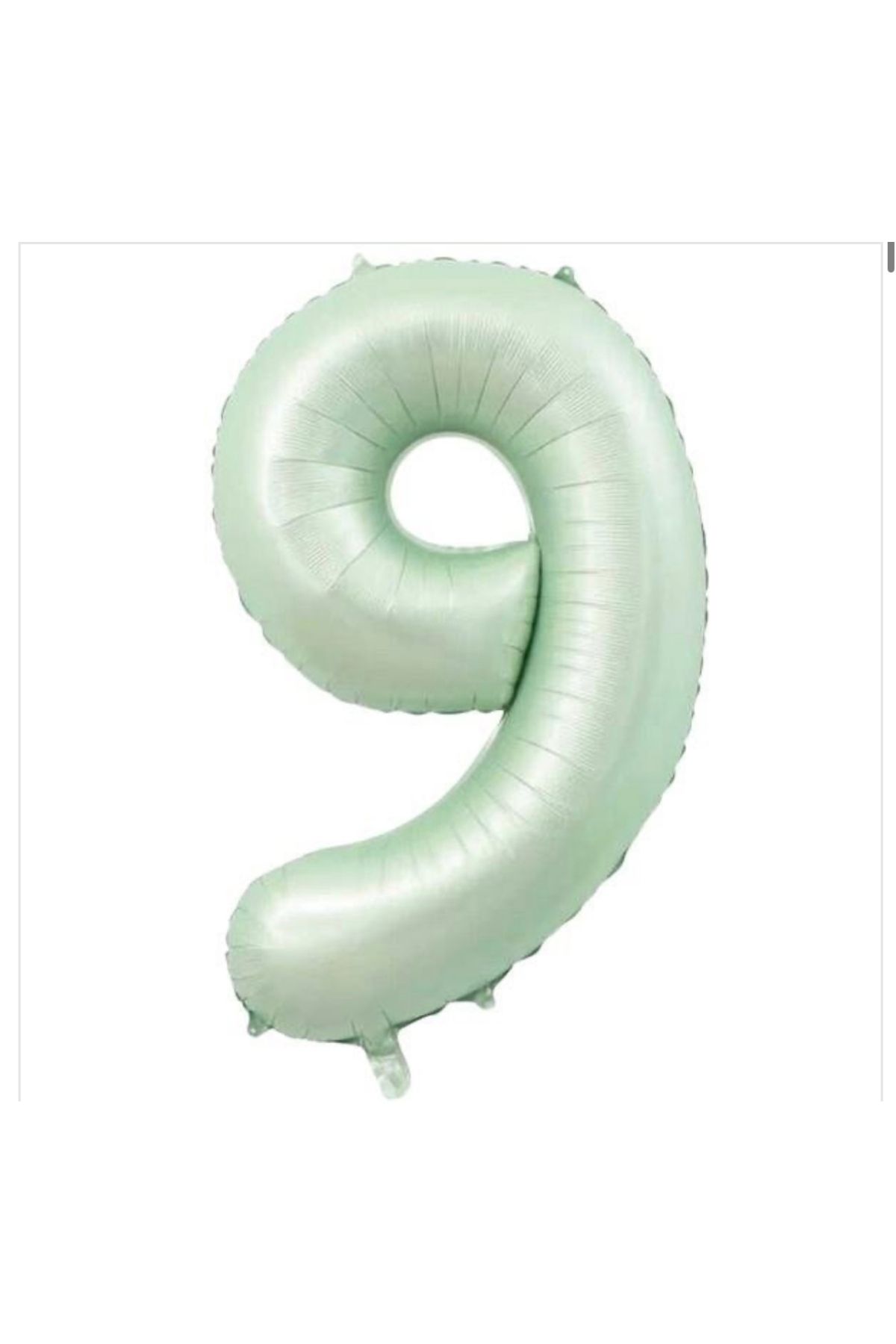 Deniz Party Store 9 Yaş Retro Yeşil 36 - 40 Cm Folyo Balon