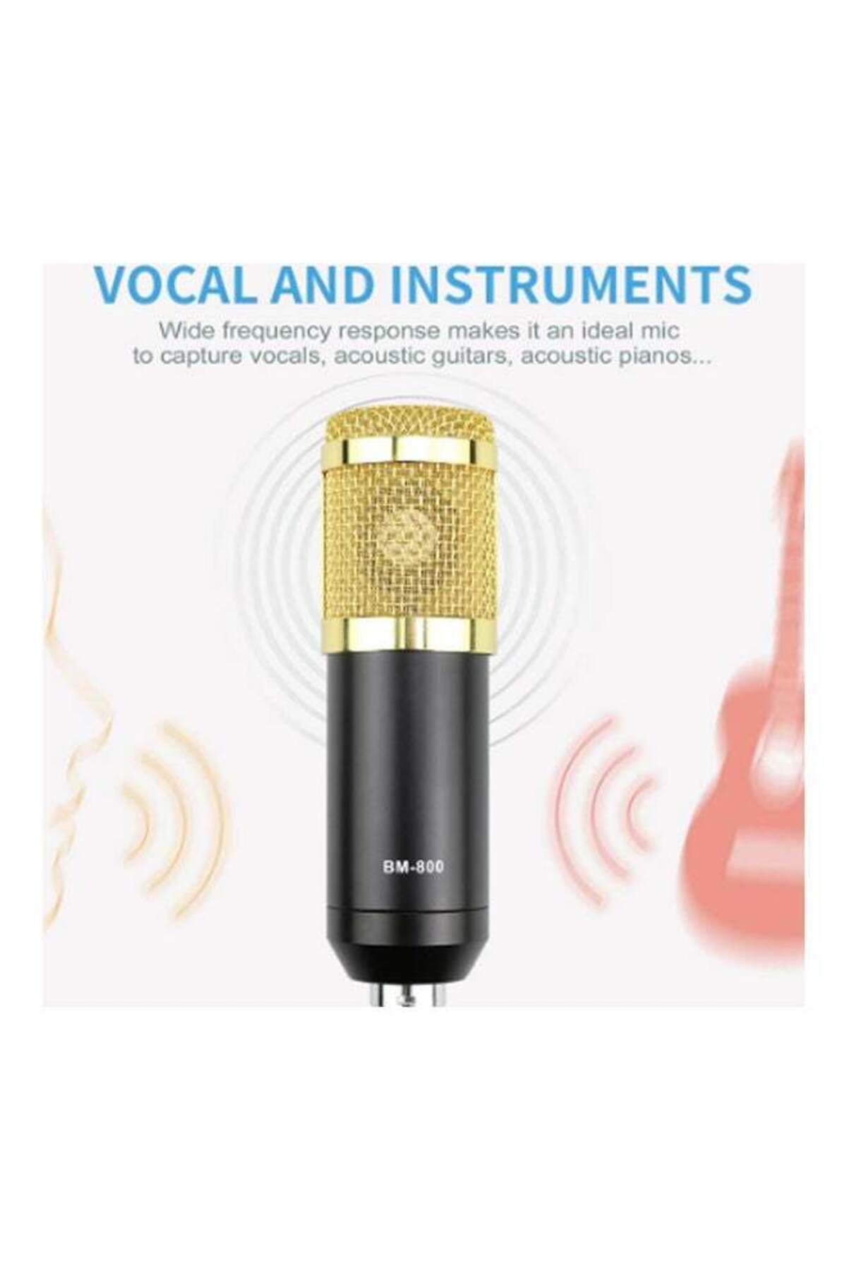 COOYA-V8S Live Streaming Sound Effect Adjustment Sound Card & Microphone Complete Kit 2