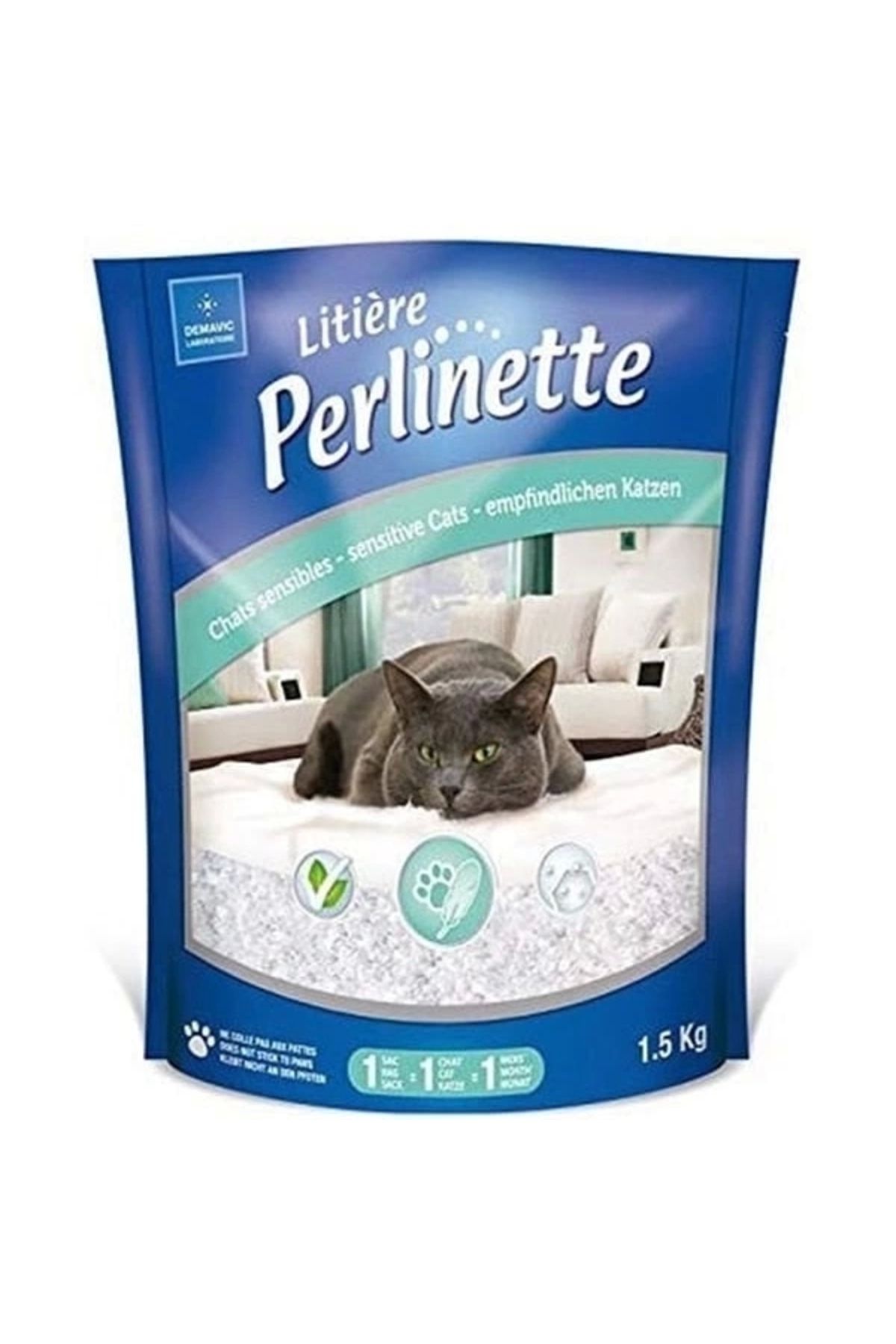 Generic Perlinette Cat Adult Sensitive Hassas Kristal Kedi Kumu 1.5 Kg