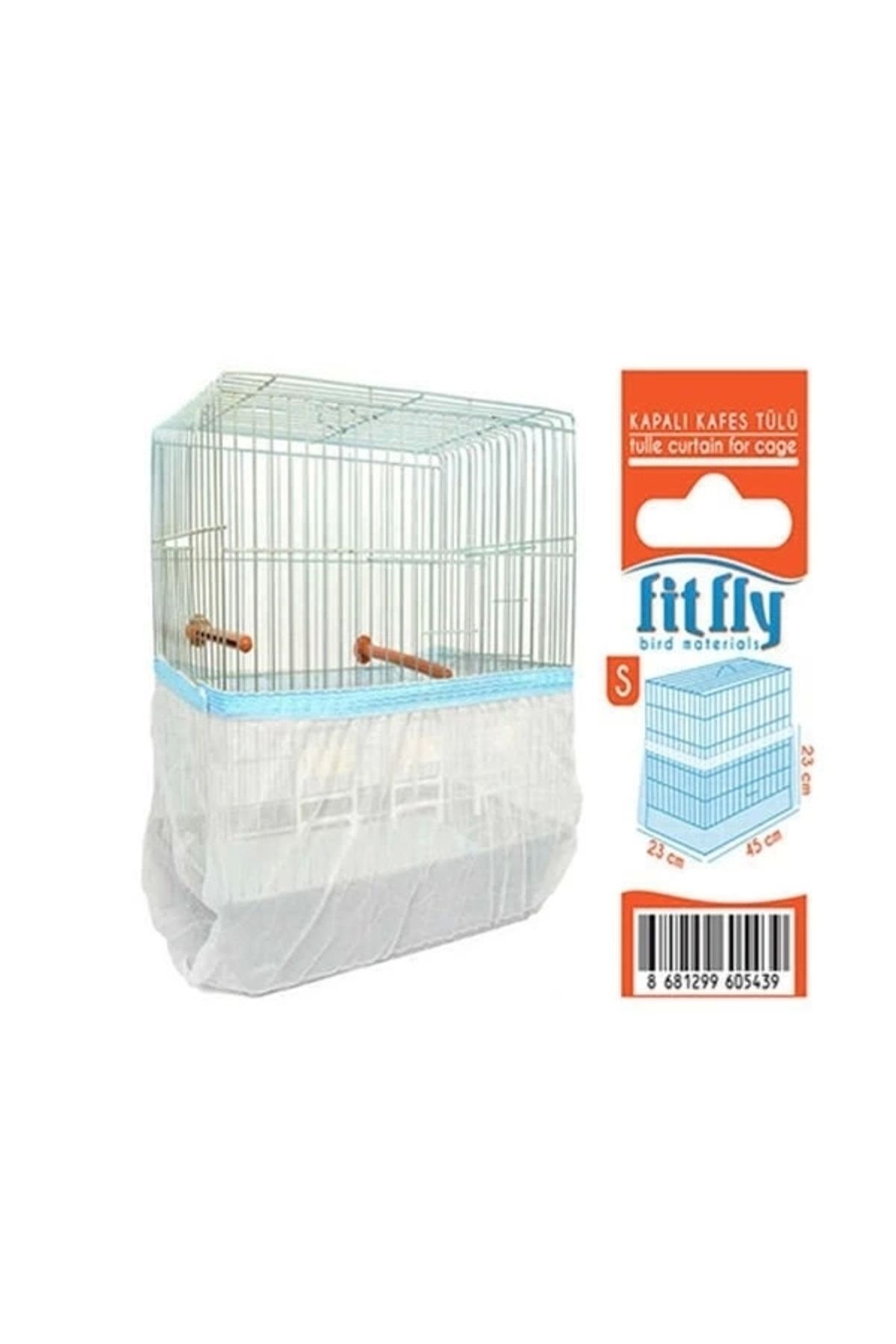 Generic Fit Fly Kapalı Lüx Kuş Kafesi Tülü Small