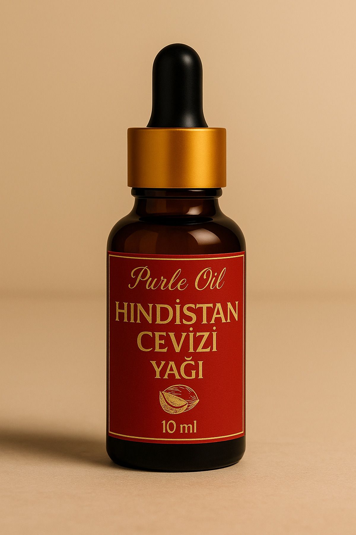PURLEOİL Purle Oil Hindistan Cevizi Yağı 10 ml – %100 Doğal Nemlendirici Saç ve Cilt Bakım Yağı
