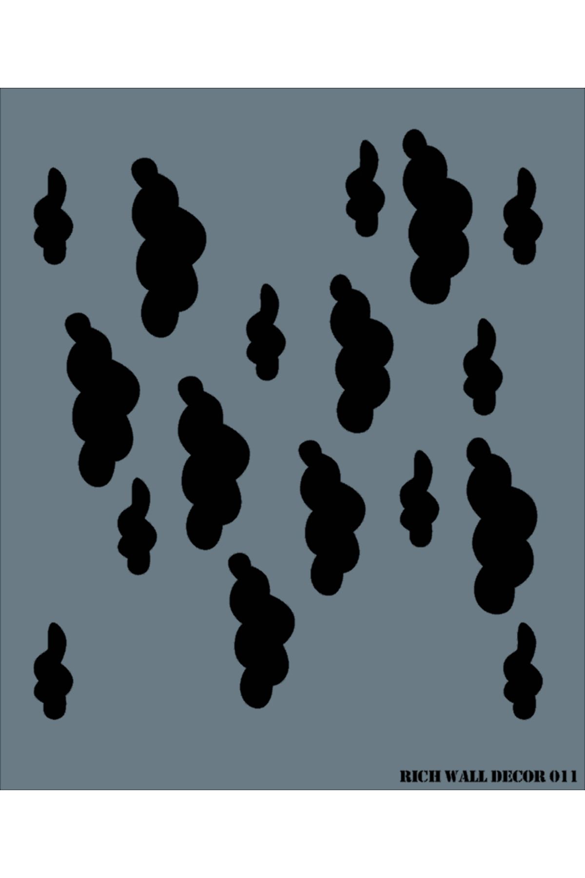Rich STENCIL WALL DECOR - 011