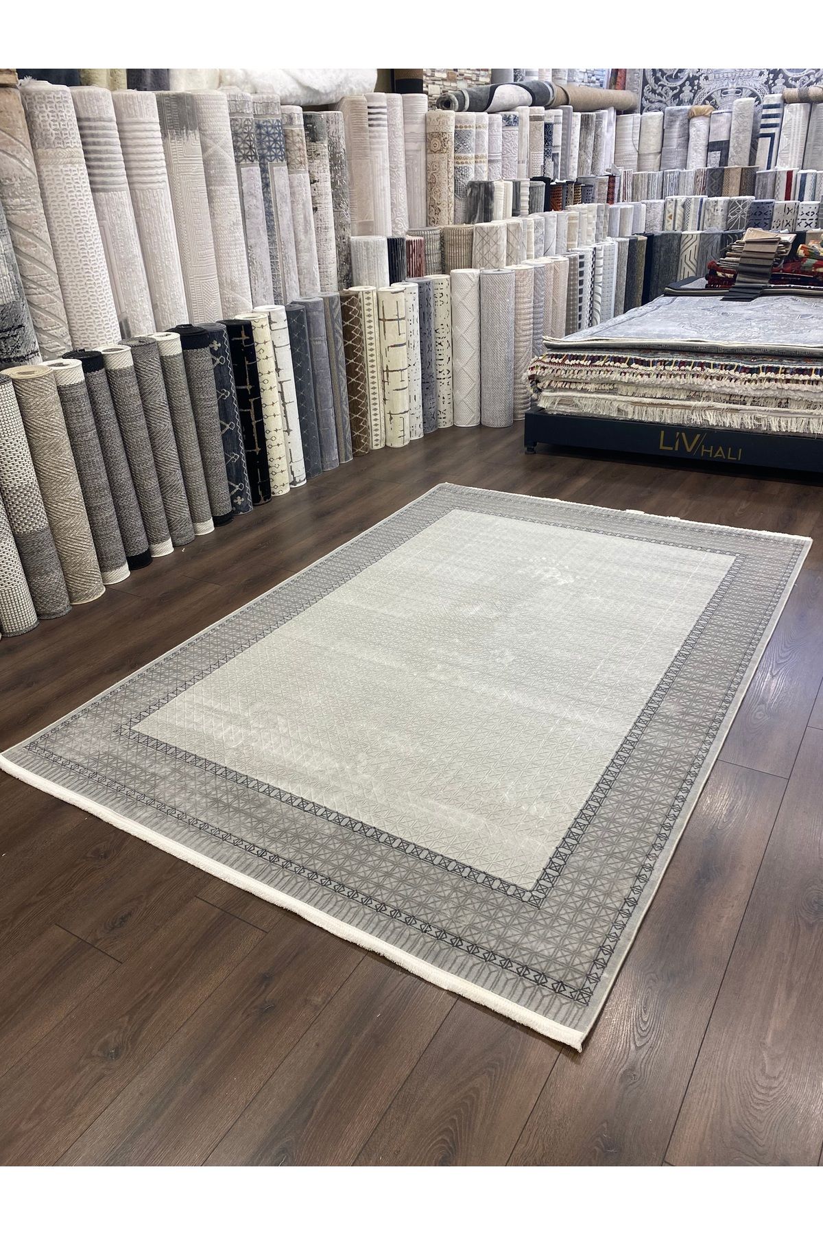 İLHANINHALILARI İlhanınhalıları 100 Tarak Akrilik Viskon Halı 160x230