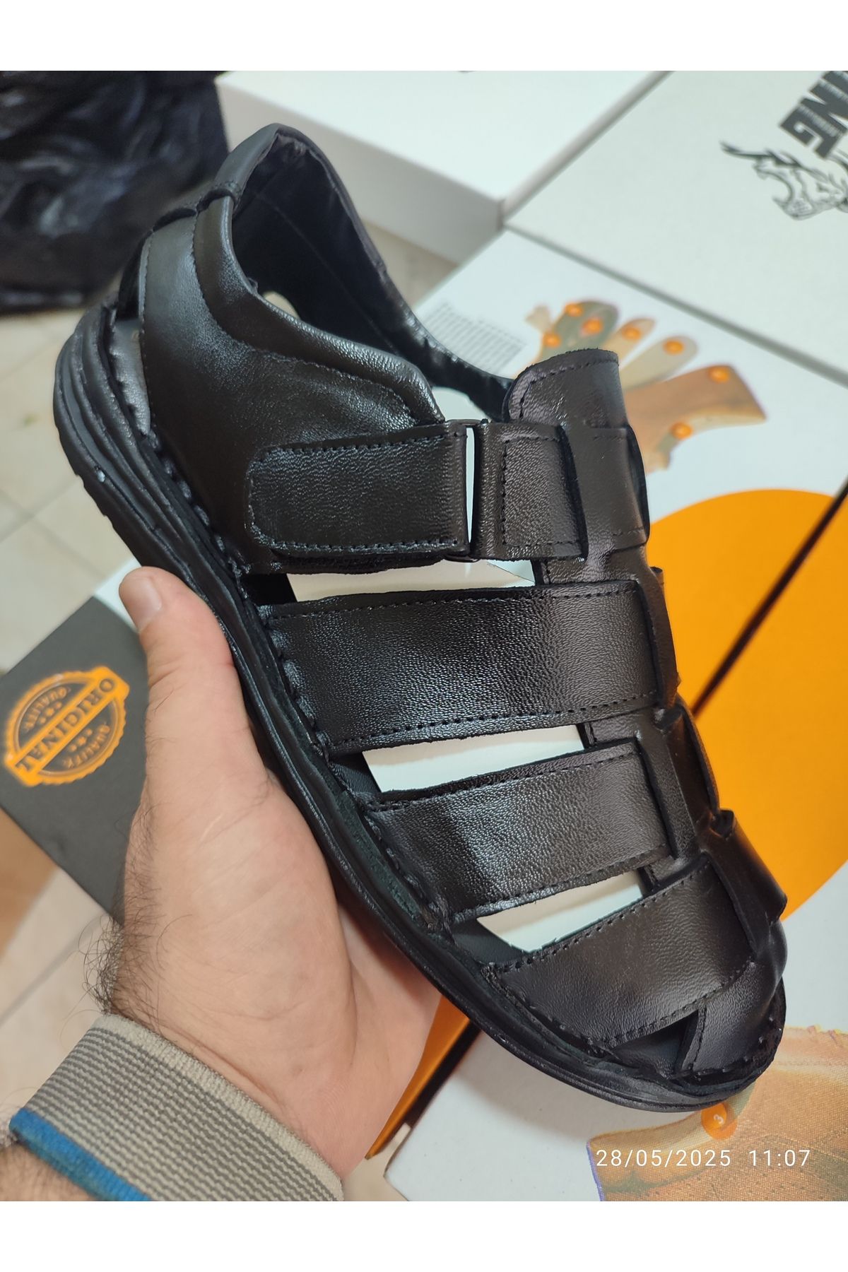 strevola Erkek yazlık sandal