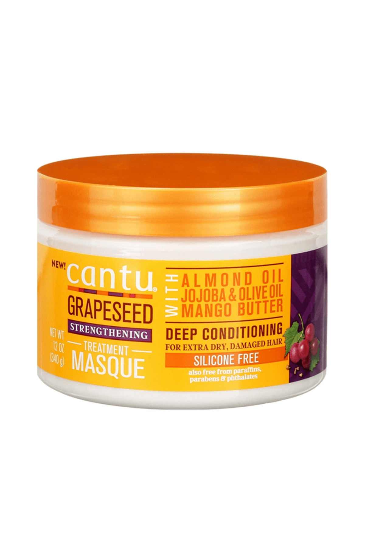 Cantu-Cantu Shea Butter Conditioning Mask with Grape Seed Extract - 340g 1