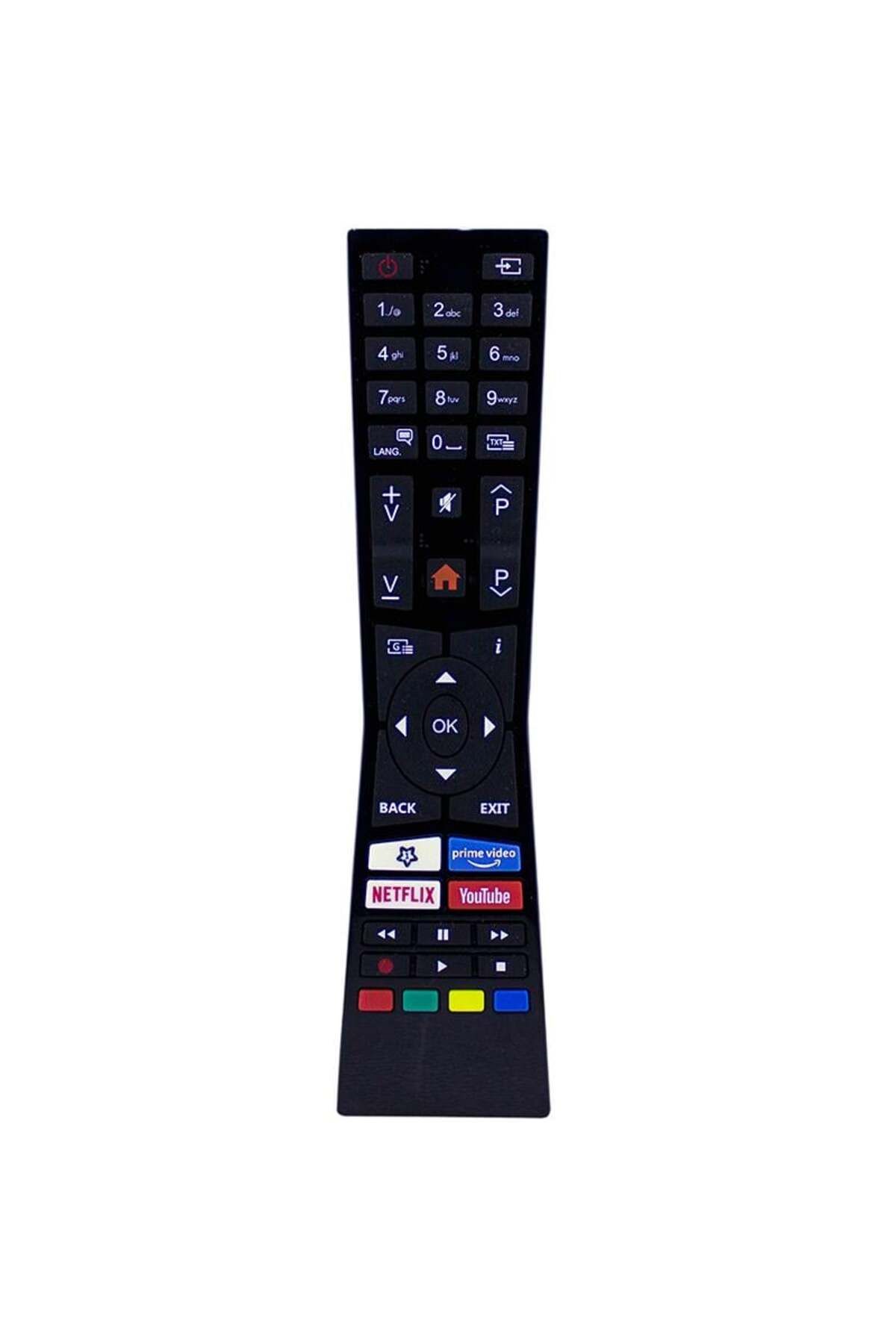Turn Vestel, Regal Led TV Kumandası- Netflix, Youtube, Prime Video Tuşlu