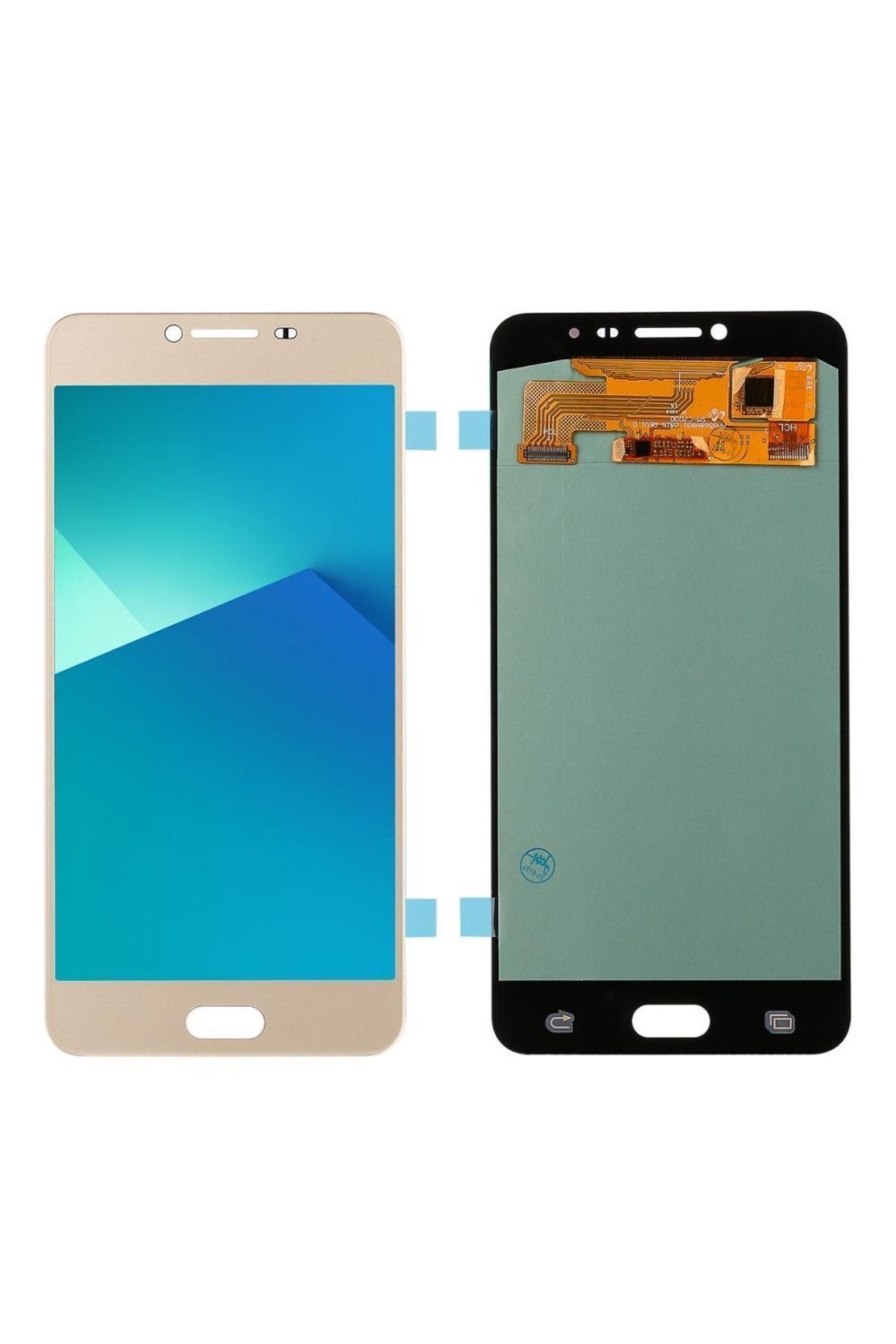 ErCorp Samsung Galaxy C7 SM-C700 Uyumlu Lcd Ekran Gold