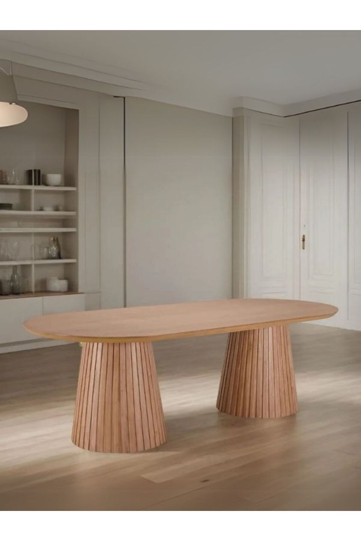 Gazzini Furniture Bohenza Sabit Ahşap Yemek Masası 90x180