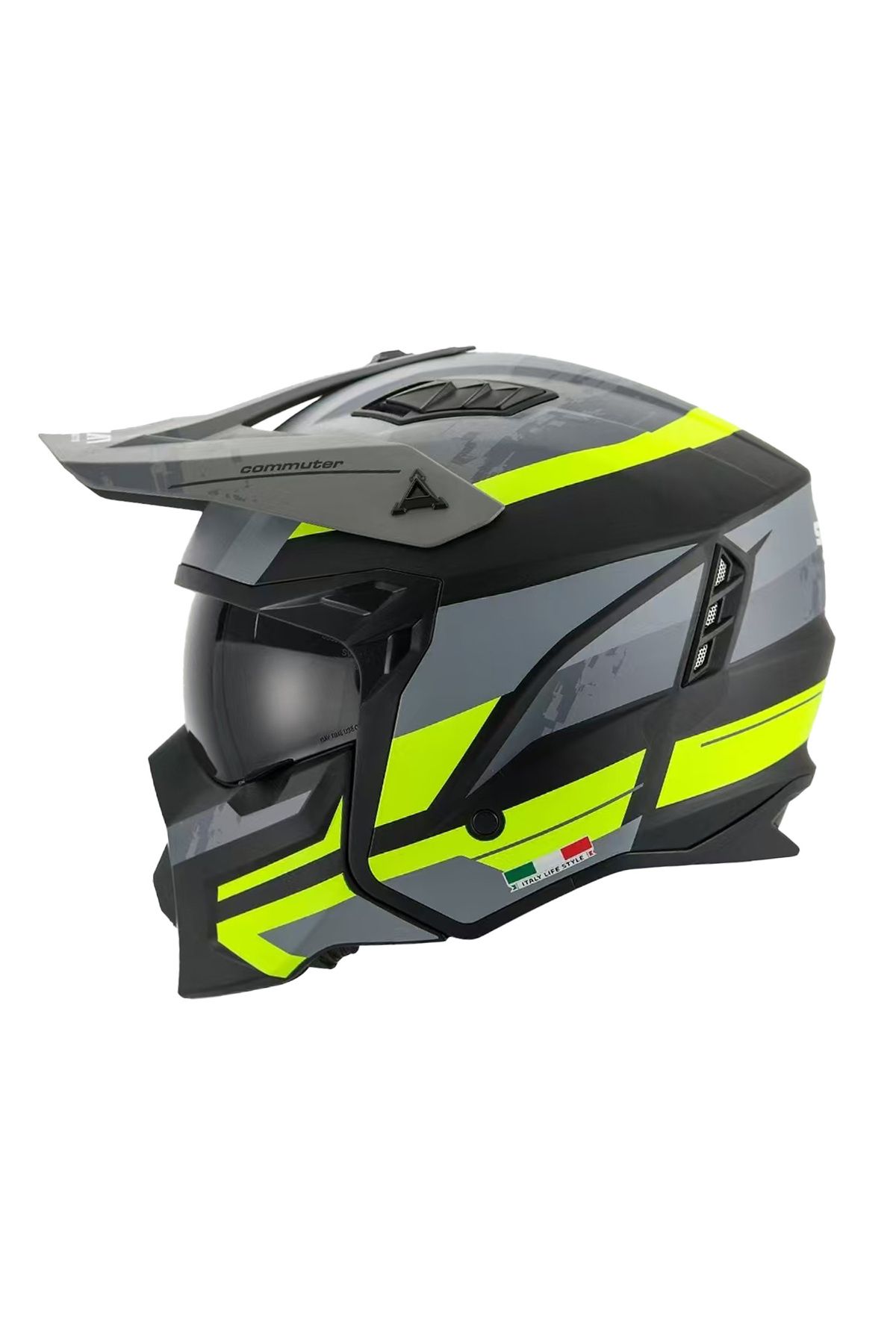 Sway SW X1 SEUL TRACK ÇENE ÇIKARILIR MODULER KASK