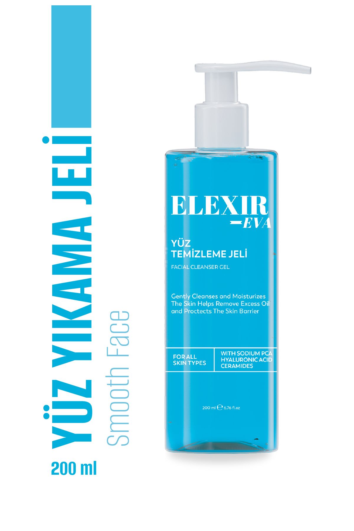 Elexir Eva Smooth Face Yüz Temizleme Jeli