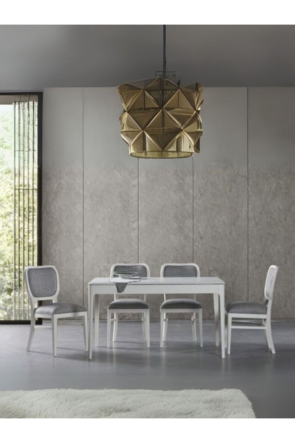 Gazzini Furniture Urbanis Açılır Yemek Masası 120'lik