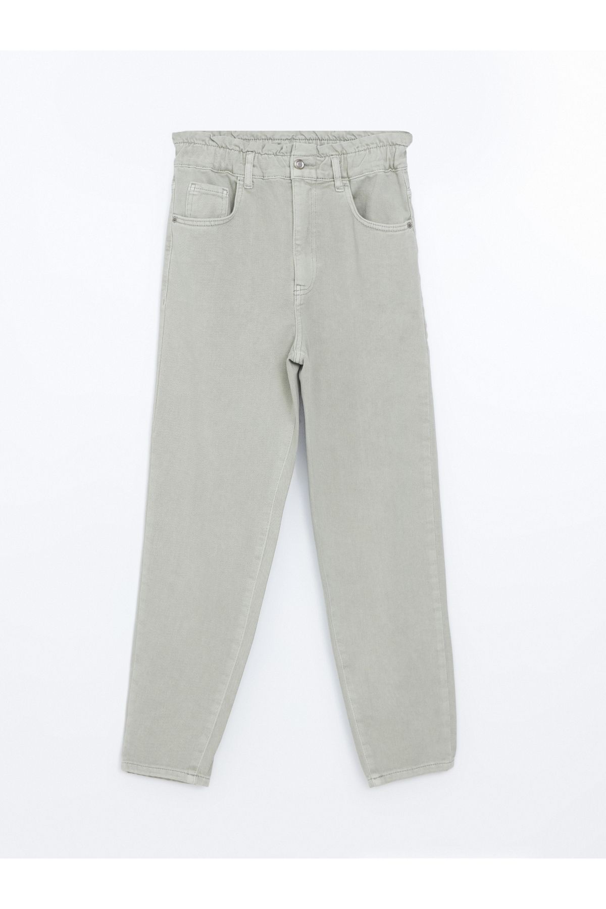 LC Waikiki Beli Lastikli Slouchy Fit Kadın Jean Pantolon