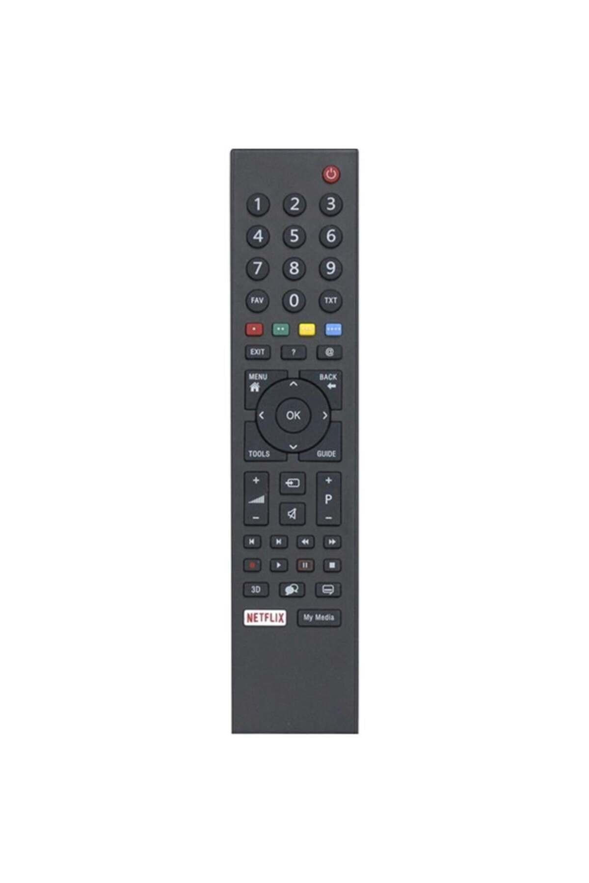 Turn Arçelik 3D Lcd Tv Kumandası - Netflix Tuşlu