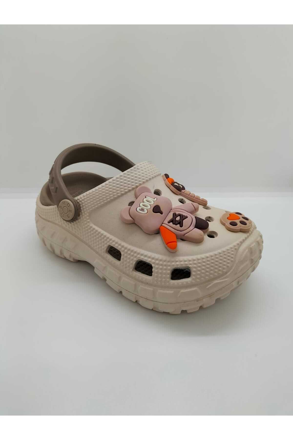 ARMÜZ-Children's Sandals with Emojis Summer Children's Slippers Beach Pool Garden Slippers 1
