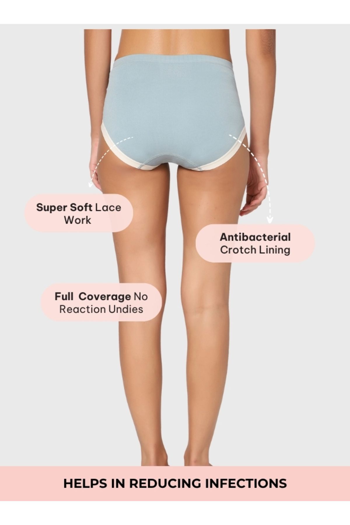 Intimate Queen-Yew Tree Bae Maternity Briefs – Silky Soft, Antibacterial Calm, Full-Coverage Comfort 4