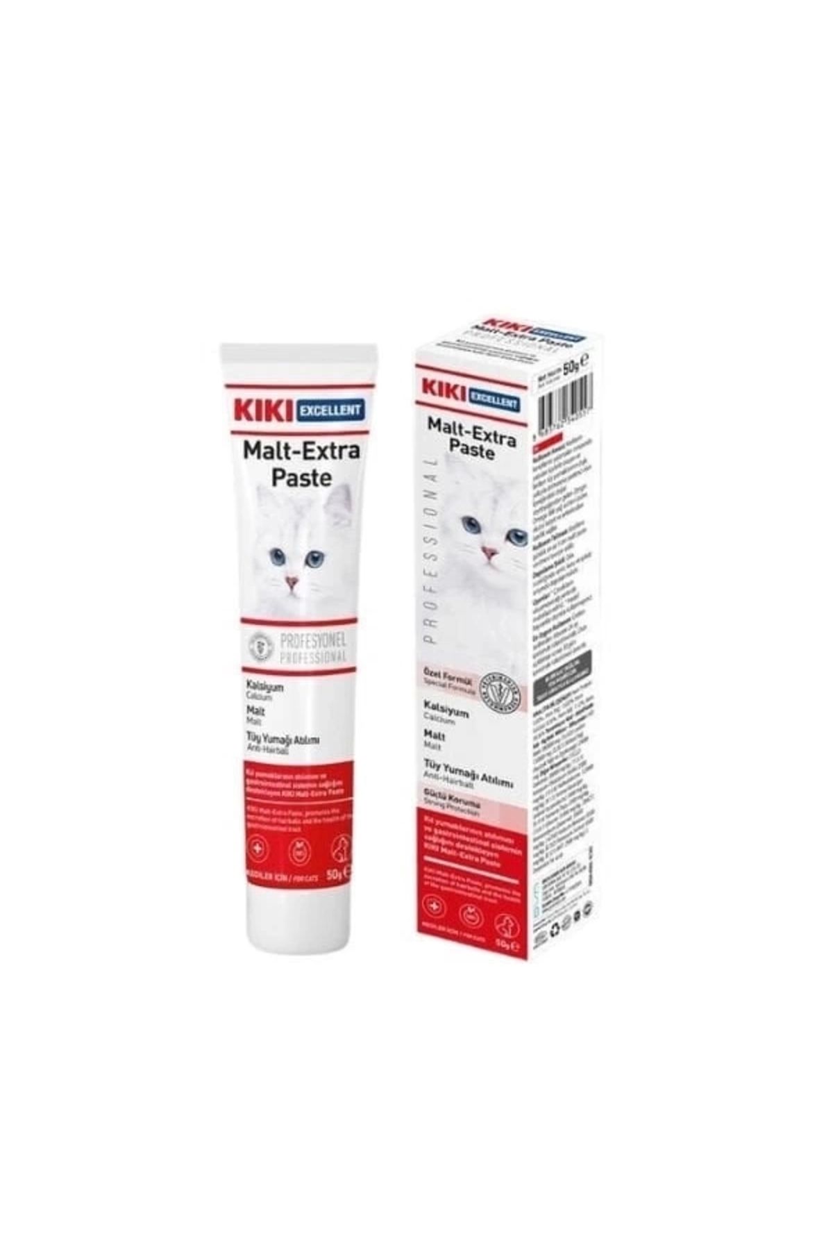 Generic Kiki Excellent Malt Extra Tüy Yumağı Önceliyici Kedi Malt Macunu 50 Gr