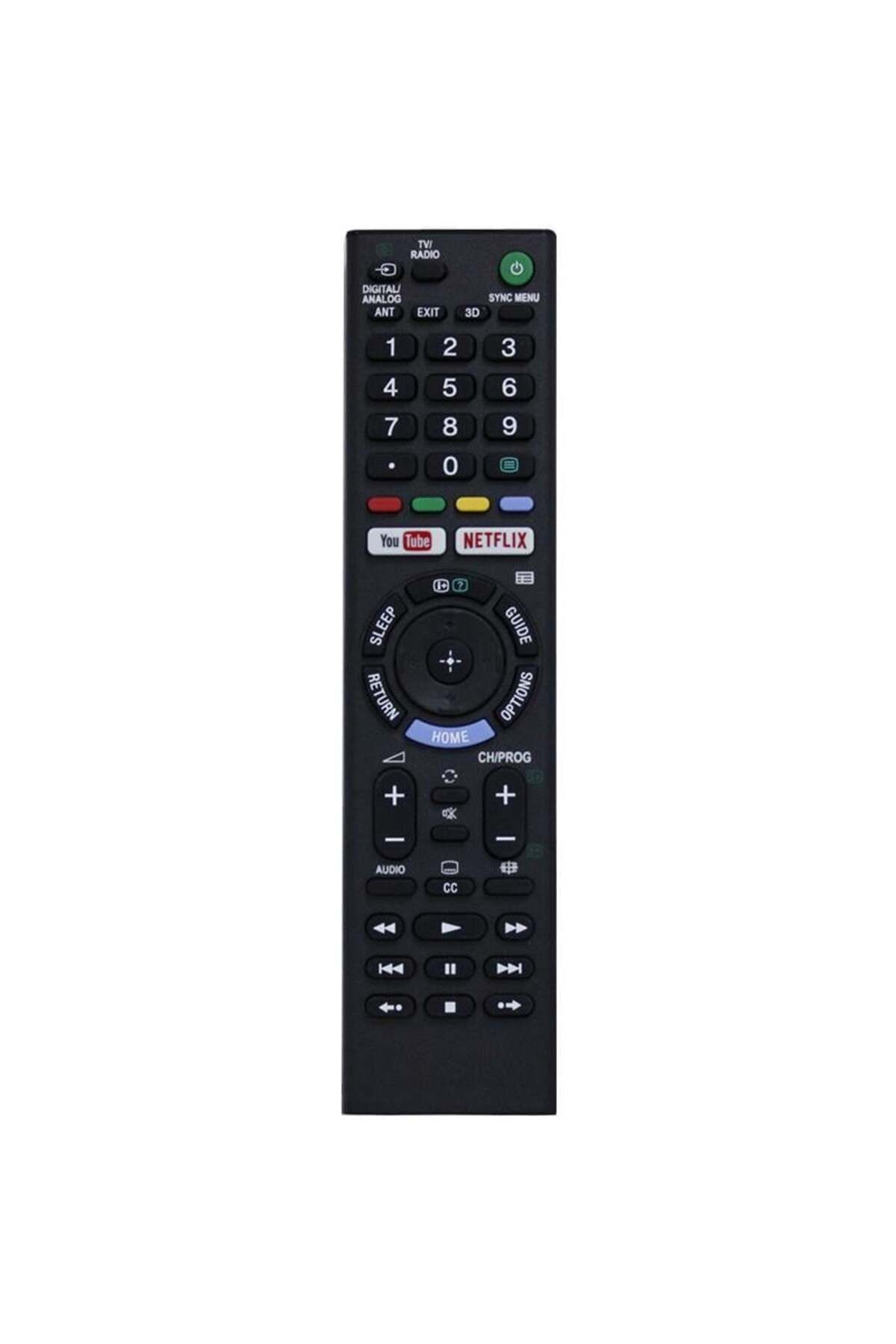 Turn Sony 3D Led Tv Kumandası Netflix + Youtube Tuşlu