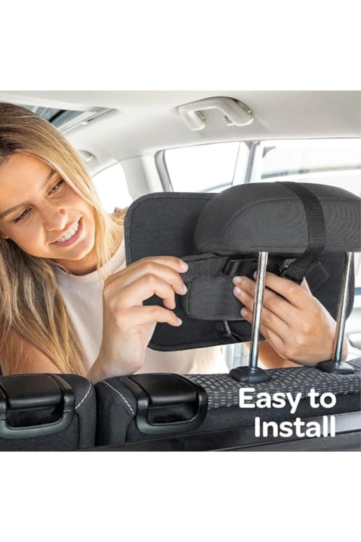 Moon-Baby Back Seat Mirror Maximum Visibility, Clear and Reflective, Wide Angle Convex, Un 8