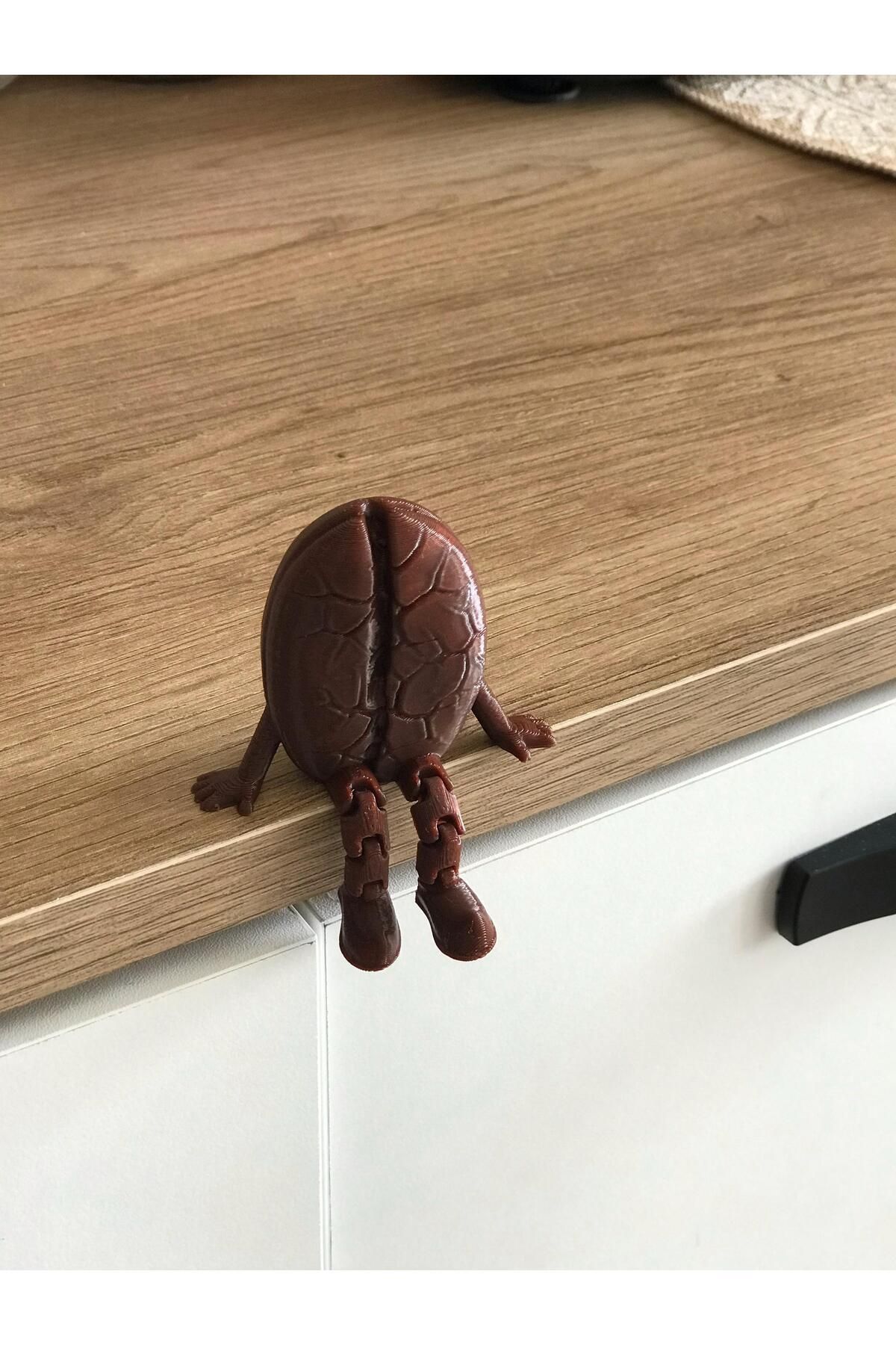 DEKORANLA El yapımı 3D kahve çekirdeği figürü, dekoratif masa süsü