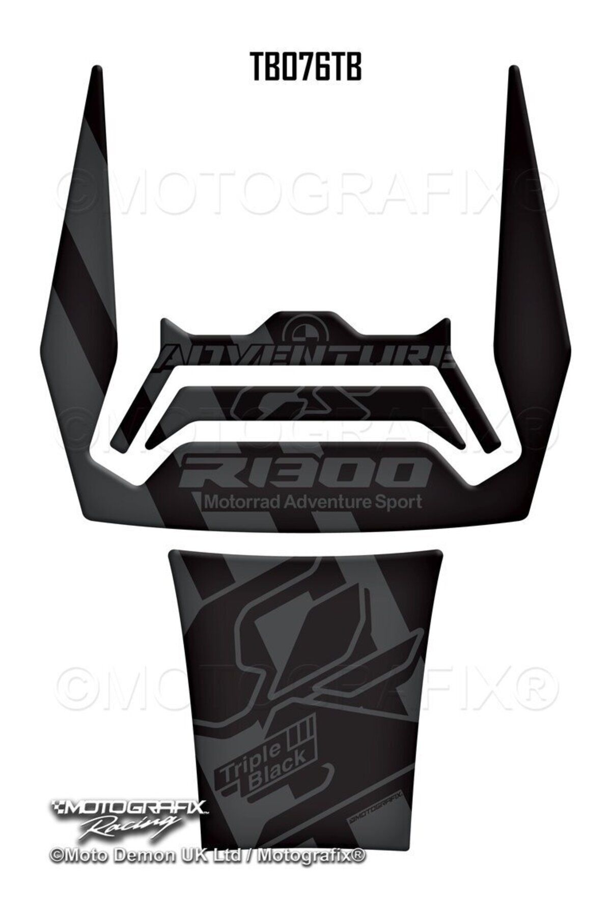 motografix Tank Pad BMW R1300GS Adventure Trophy 2024-2025