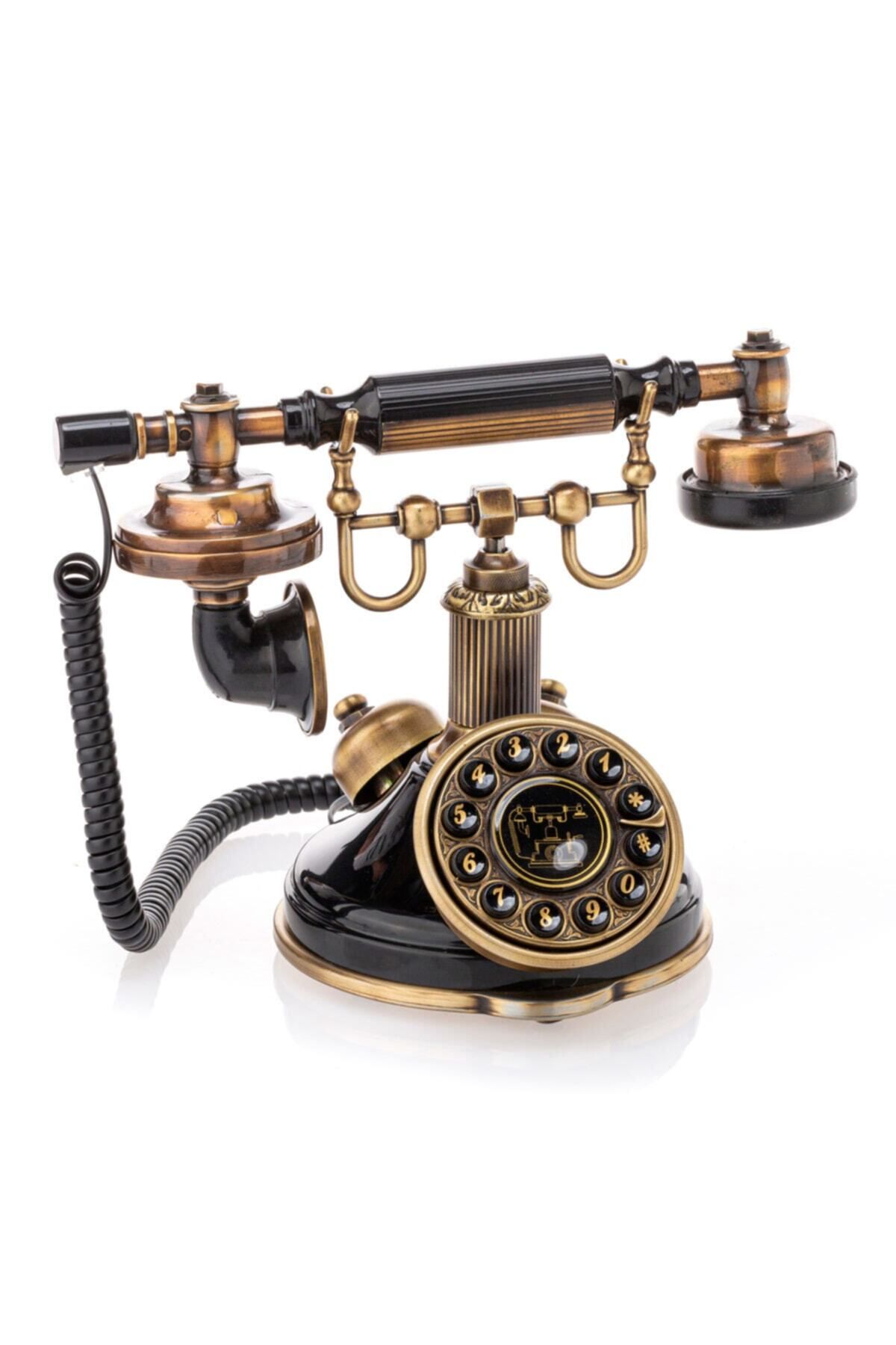 DEKORANLA El İşçiliği Eskitme Dekoratif Telefon, Şık ve Vintage Tarzı Tasarım