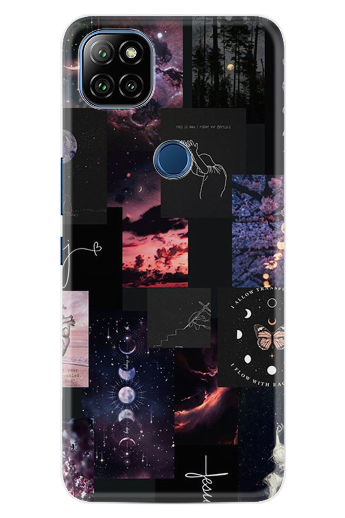 Arvencase Casper VİA E30 Kapak HD Baskılı Desenli Yüksek Korumalı Özel Seri Kılıf