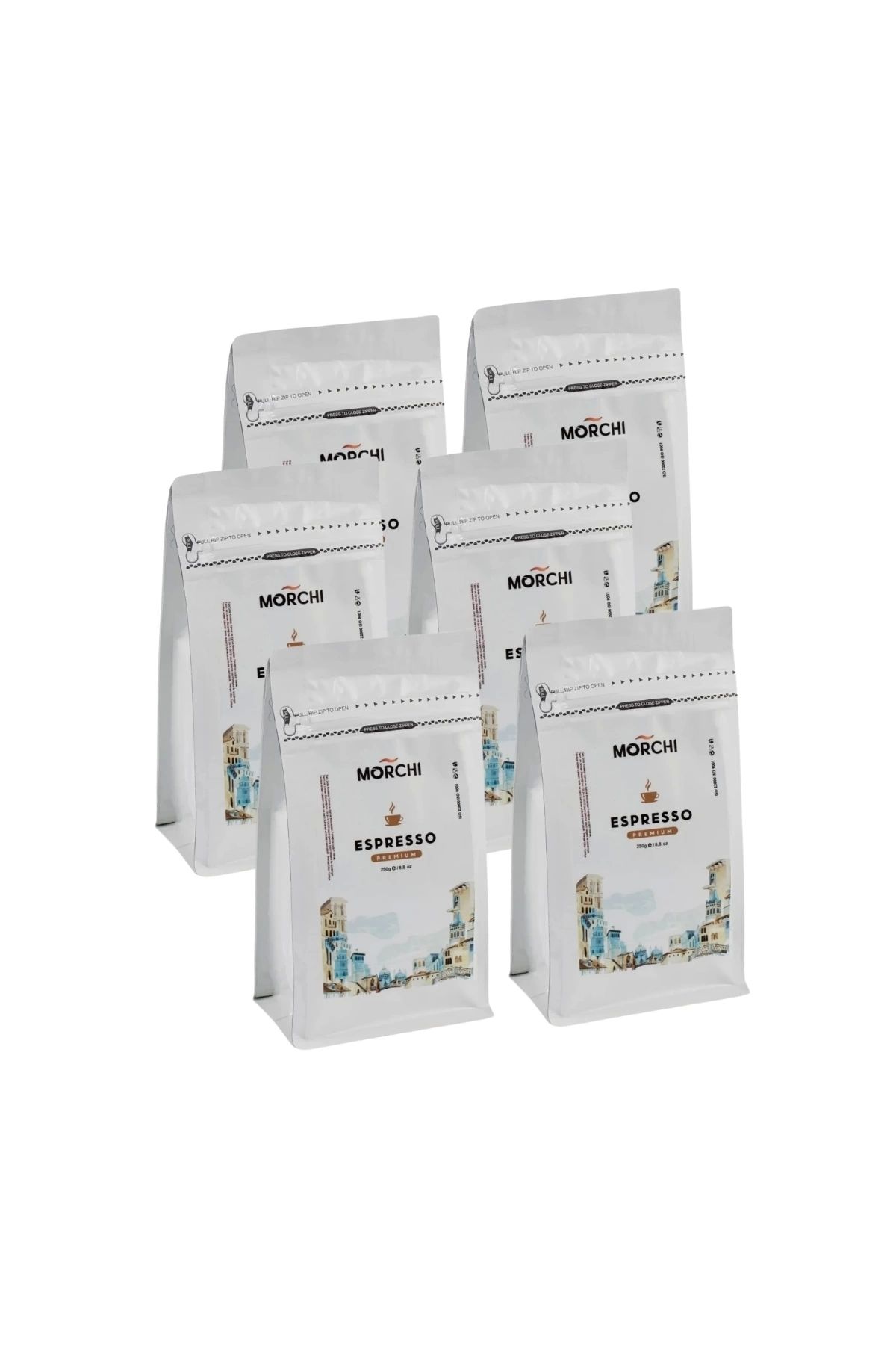 MORCHI Espresso Premıum 250 gr 6 Adet