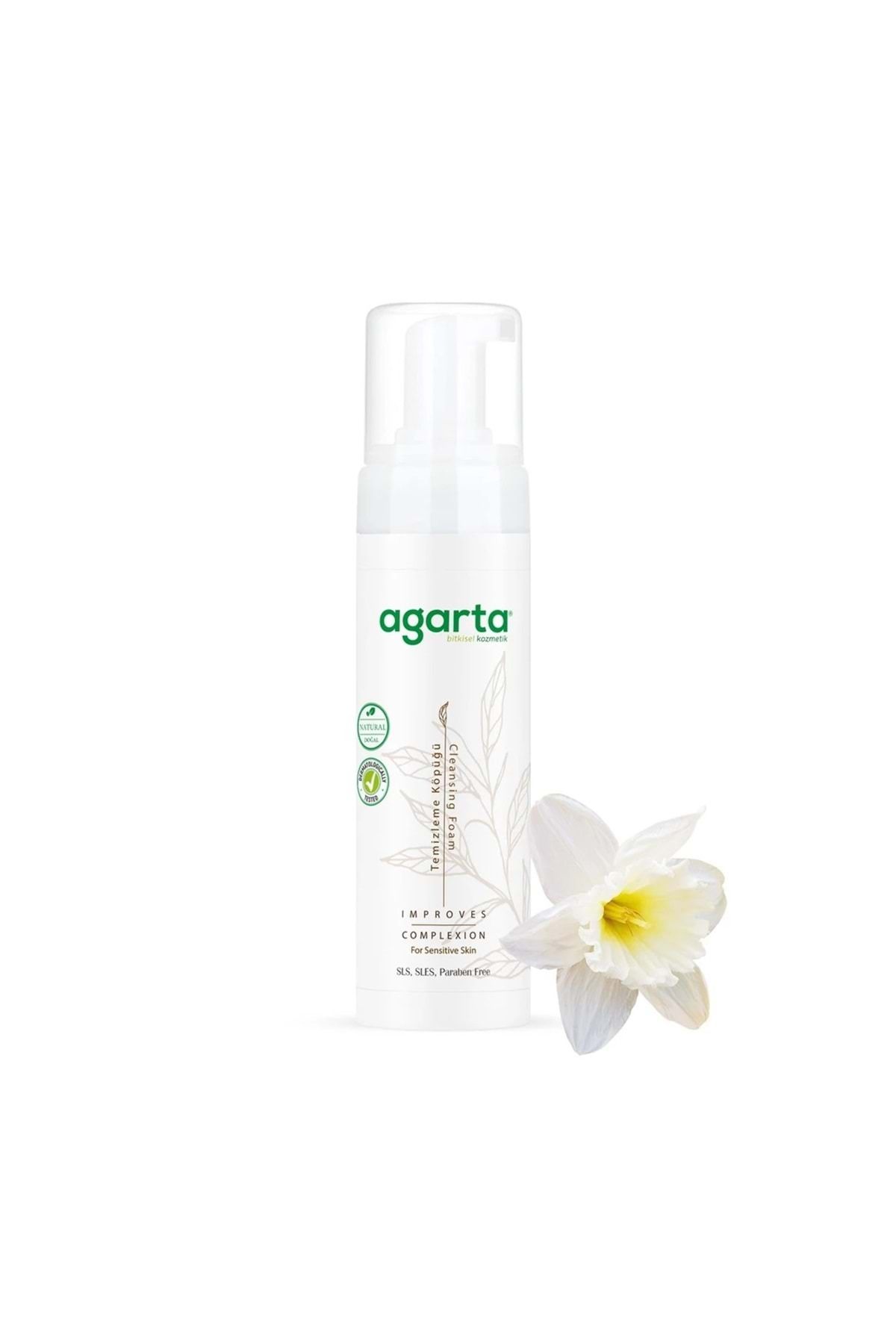 Agarta Doğal Yüz Temizleme Köpüğü 225ML