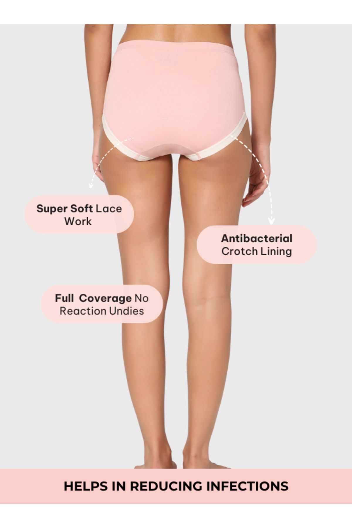 Intimate Queen-Yew Tree Bae Maternity Briefs – Silky Soft, Antibacterial Calm, Full-Coverage Comfort (Pack Of 3) 4