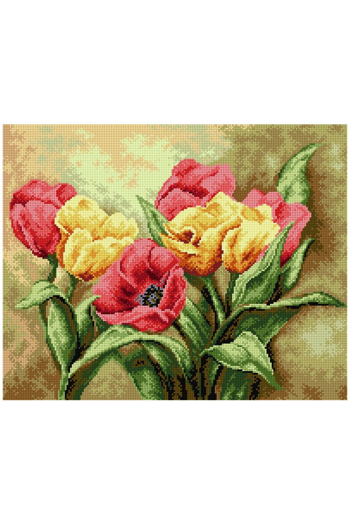 Orchidea Baskılı Goblen Çiçek 2248 40*50 cm